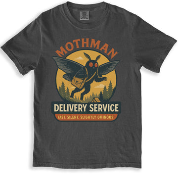 Mothman Delivery Service Fast Silent Ominous T-shirt product