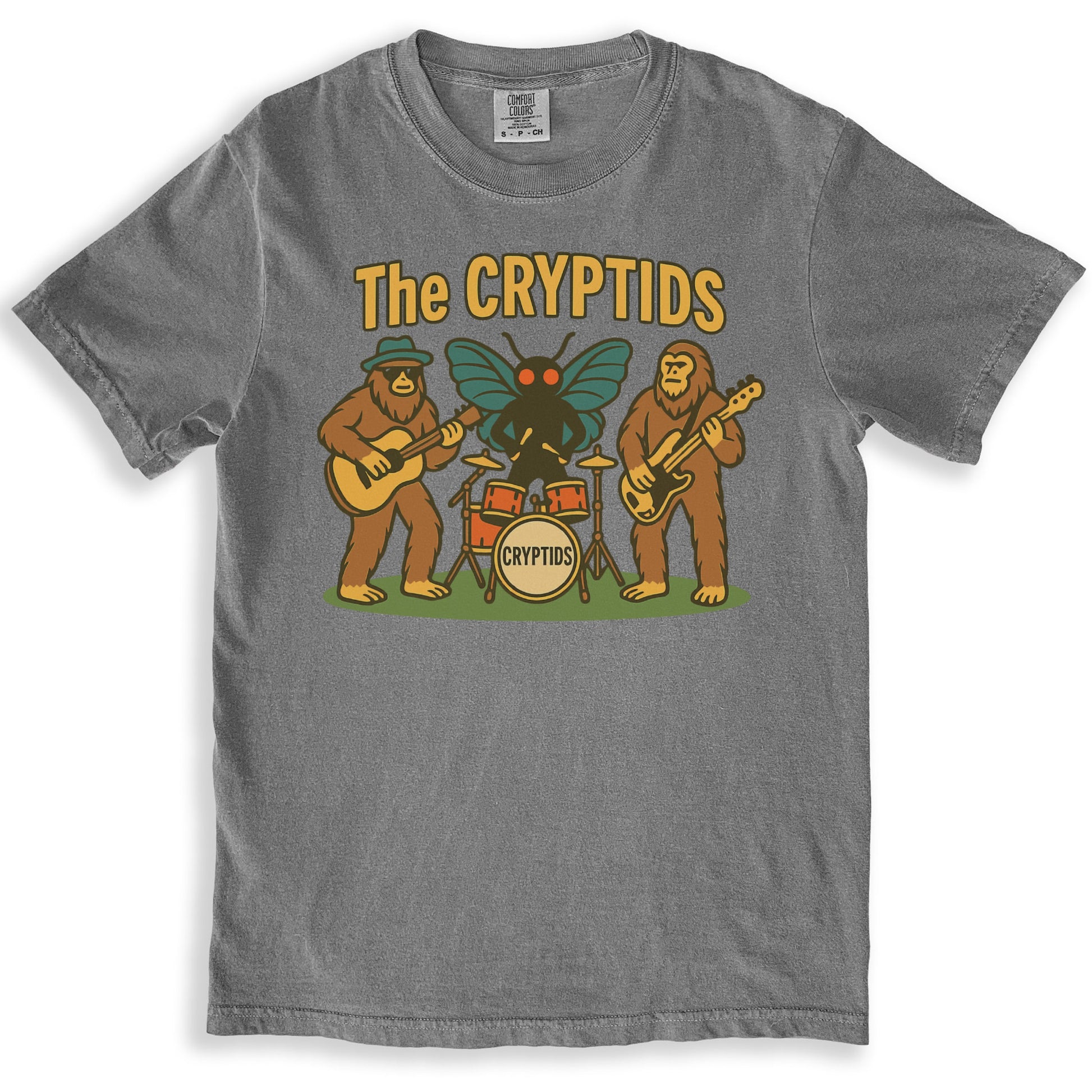 The Cryptids Band Graphic Tees for Music Lovers product type