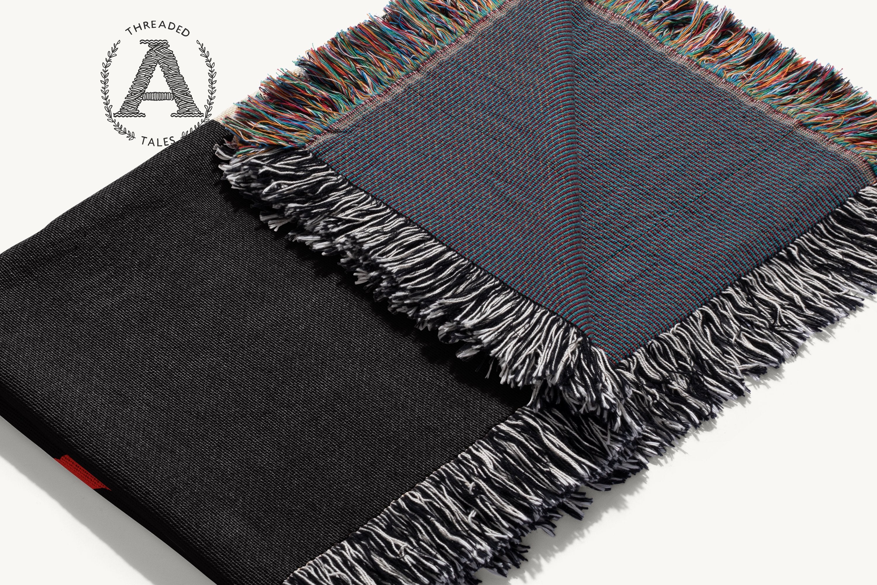 Cozy Reversible Fringed Throw Blanket product