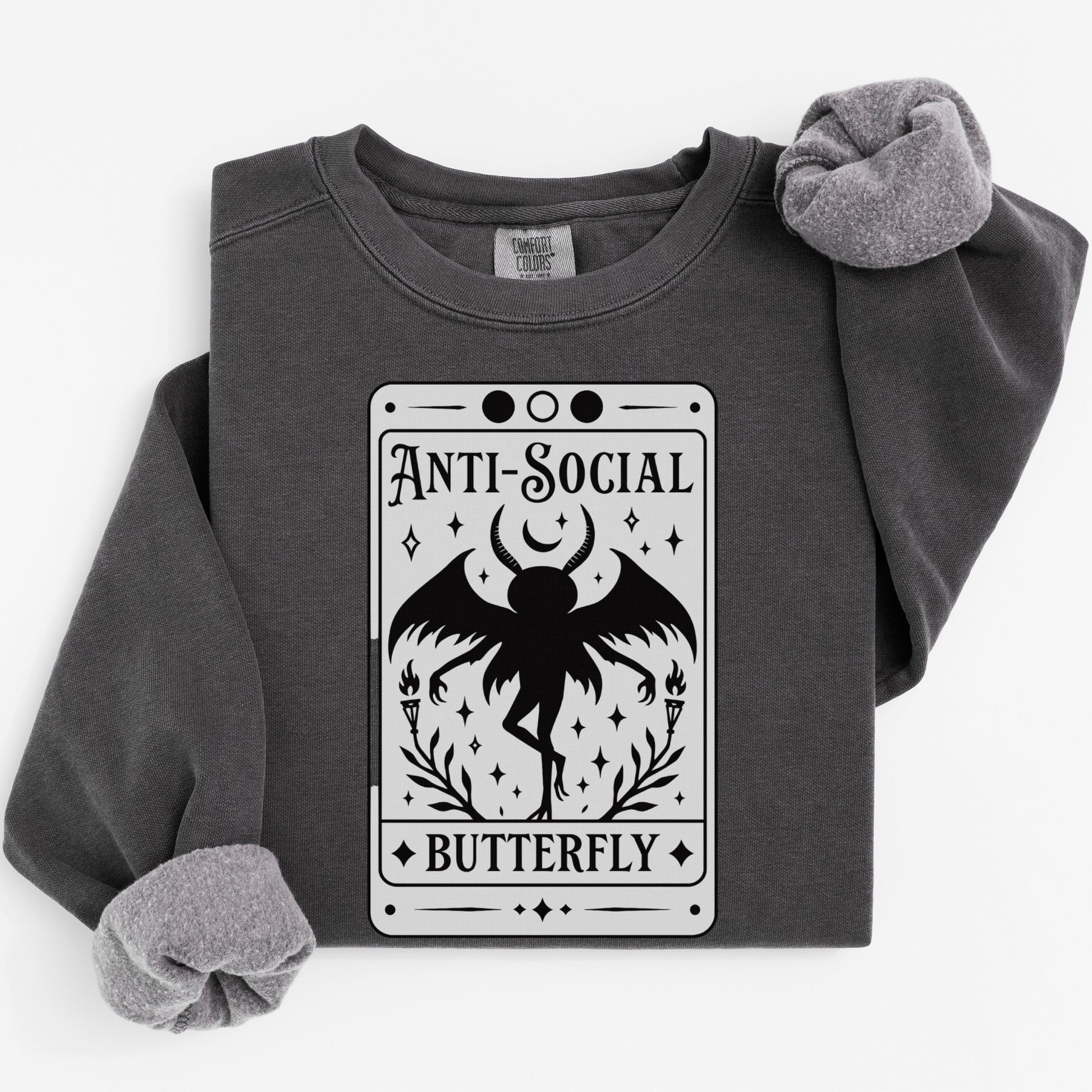 Anti-Social Butterfly Graphic Sweatshirt product