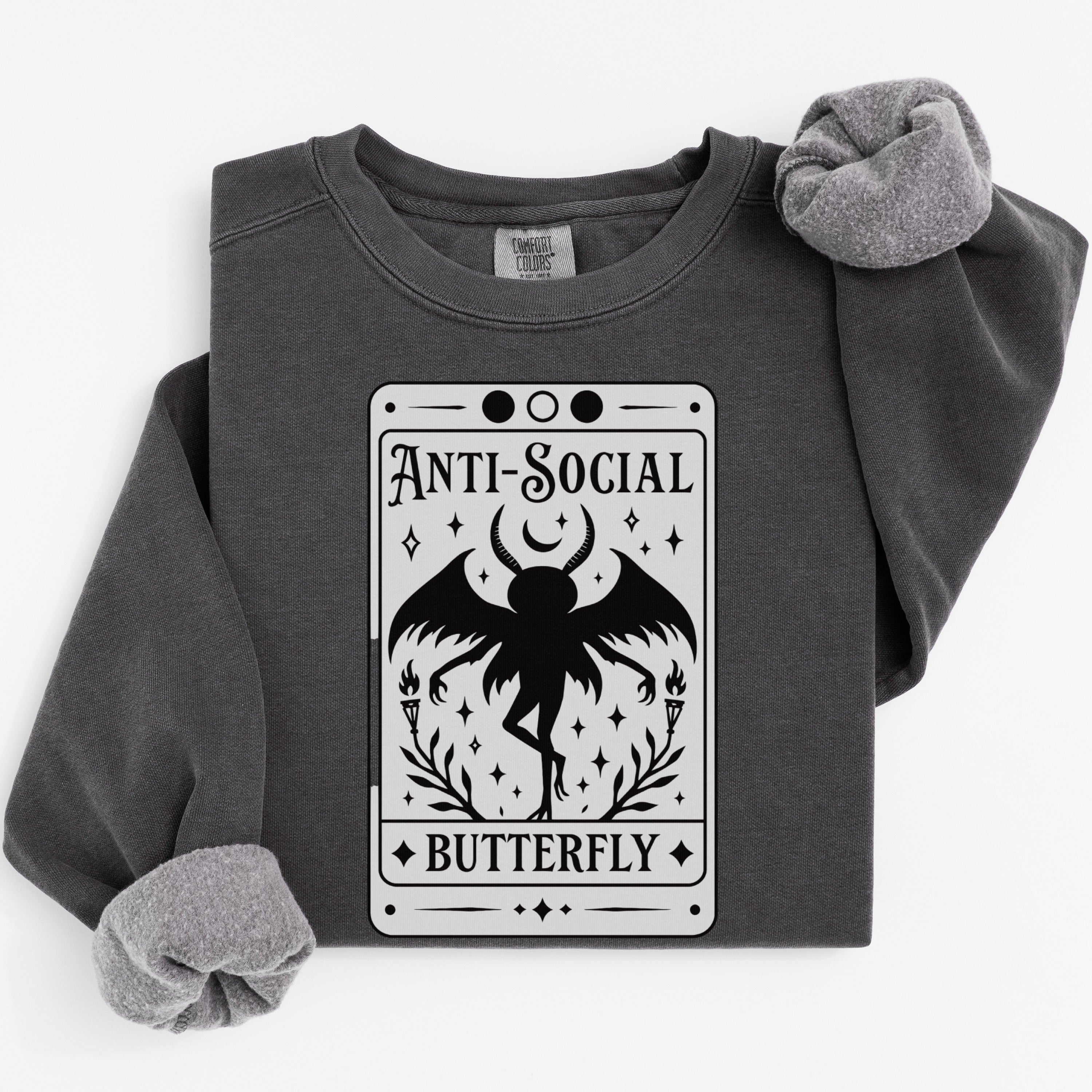 Anti-Social Butterfly Graphic Sweatshirt product