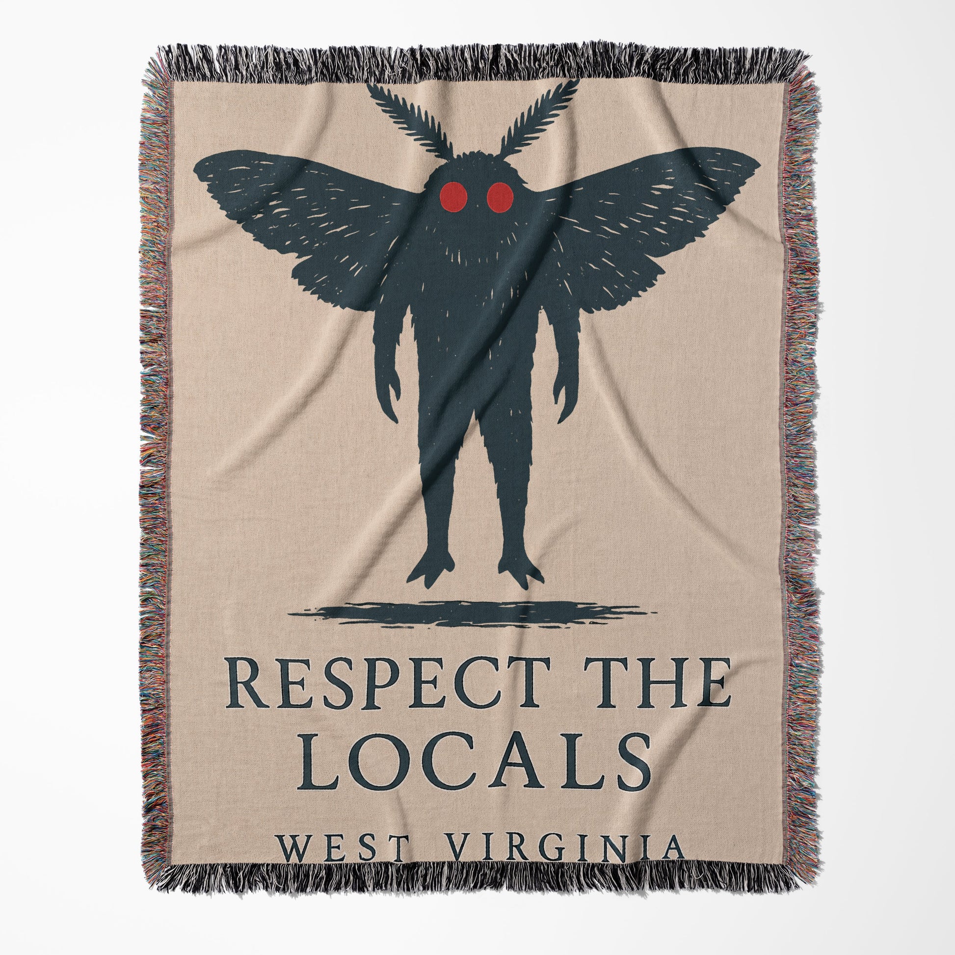 Respect The Locals West Virginia Blanket product type