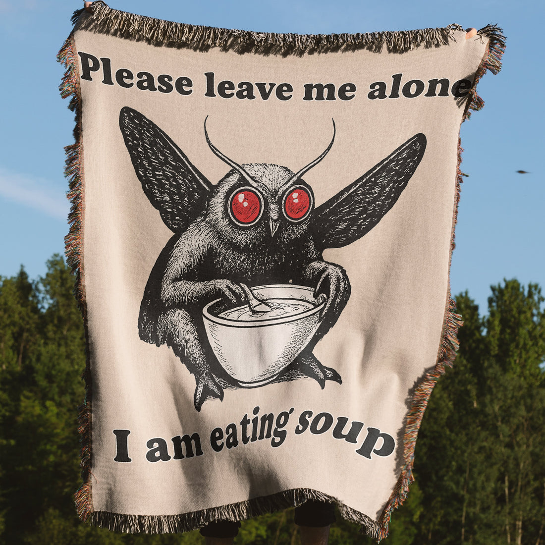 Funny Insect Blanket Please Leave Me Alone product