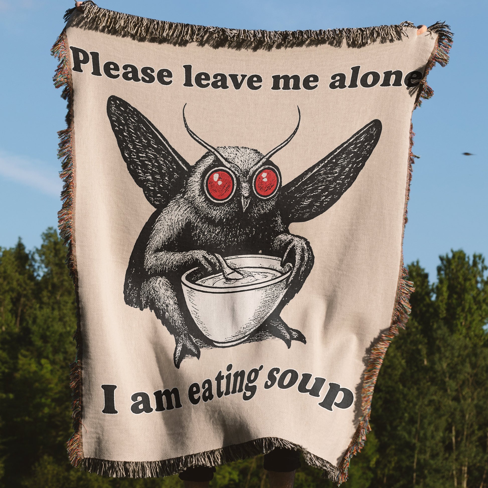 Funny Insect Blanket Please Leave Me Alone product