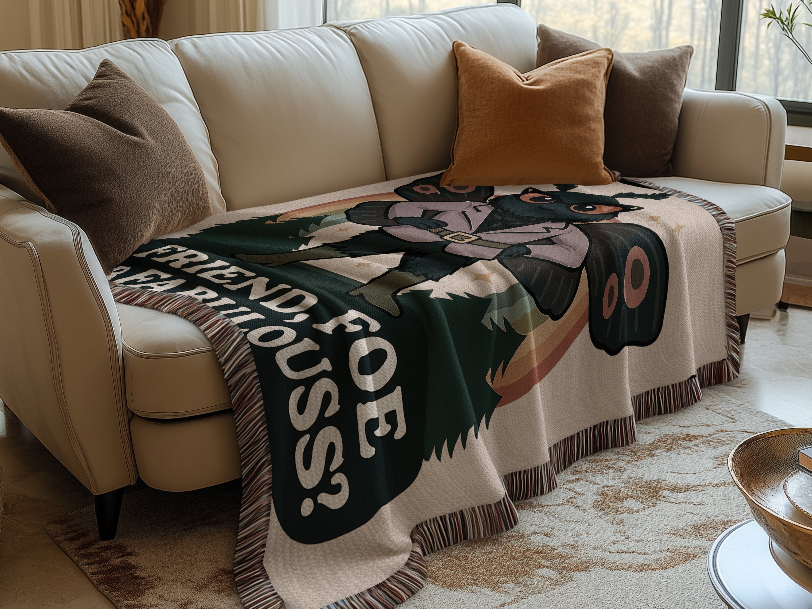 Cute Owl Design Blanket Perfect for Cozy Lounging product