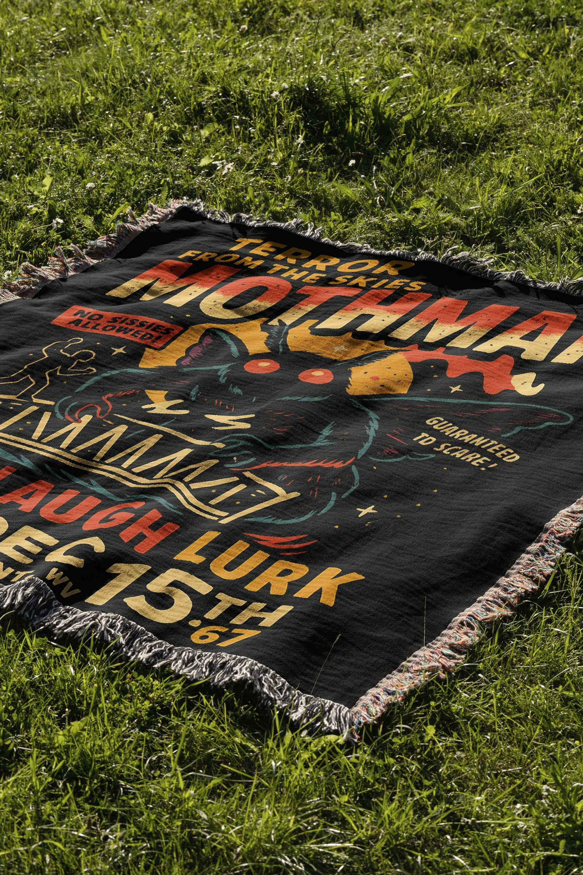 The Story of Bermuda Hotcake Woven Blanket product