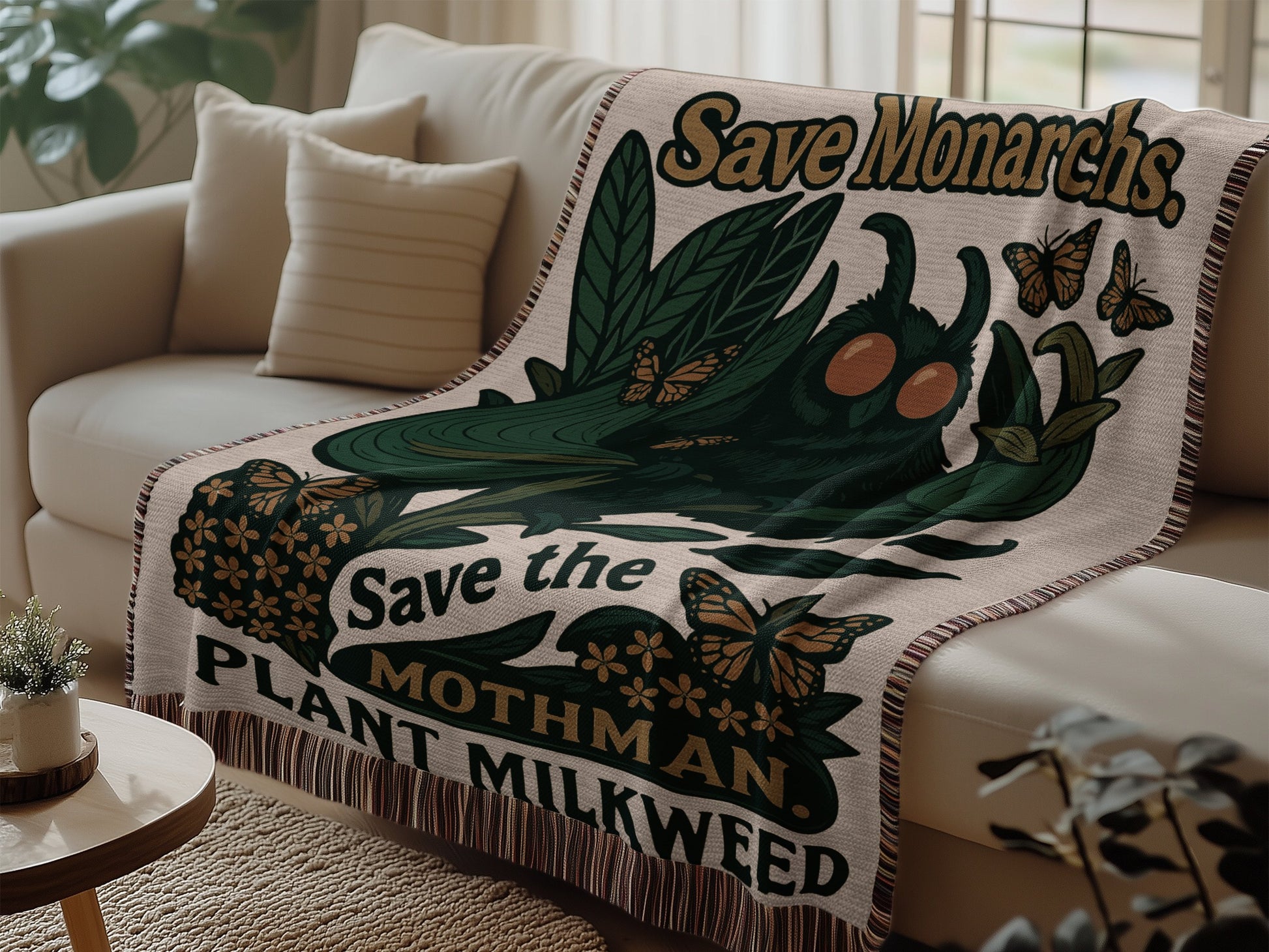 Save Monarchs Mothman Plant Milkweed Blanket product type