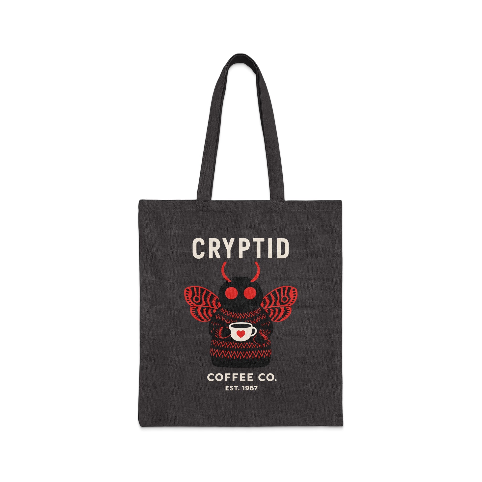 Cryptid Coffee Co Est. 1967 Design Tote Bag product type