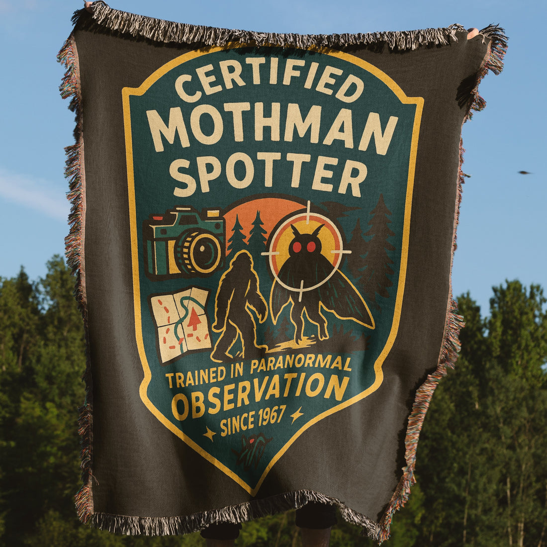 Certified Mothman Spotter Paranormal Observation product
