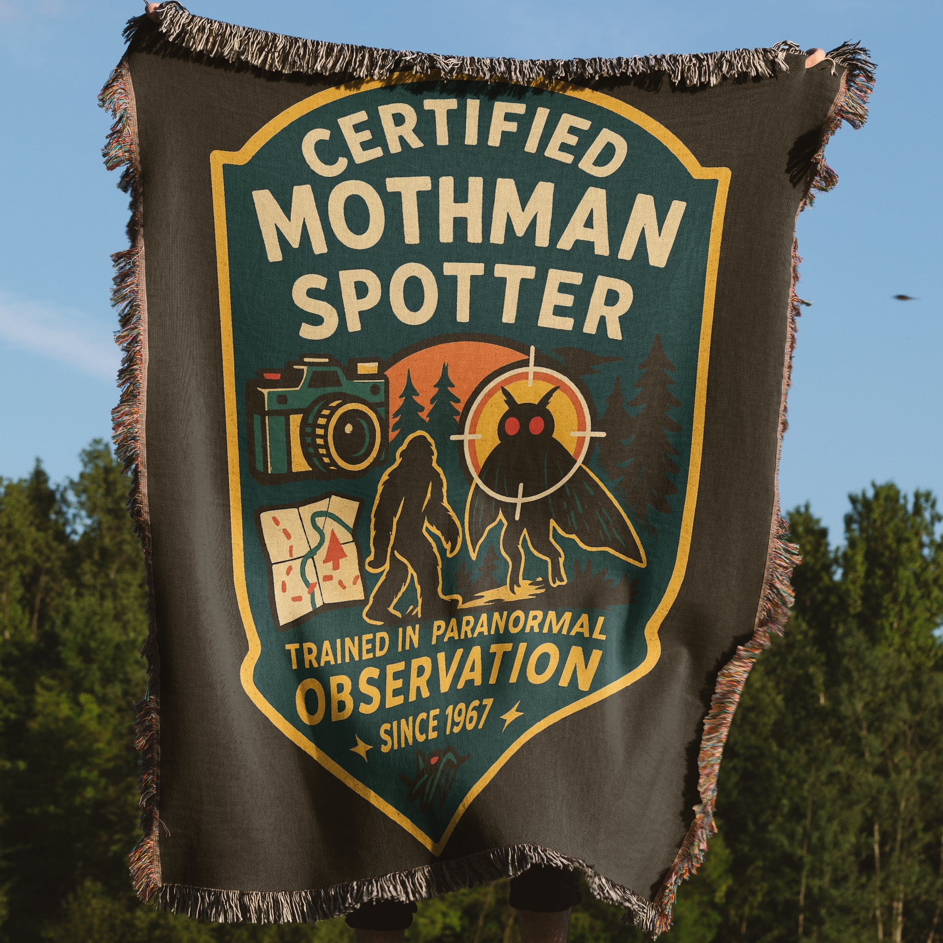 Certified Mothman Spotter Paranormal Observation product
