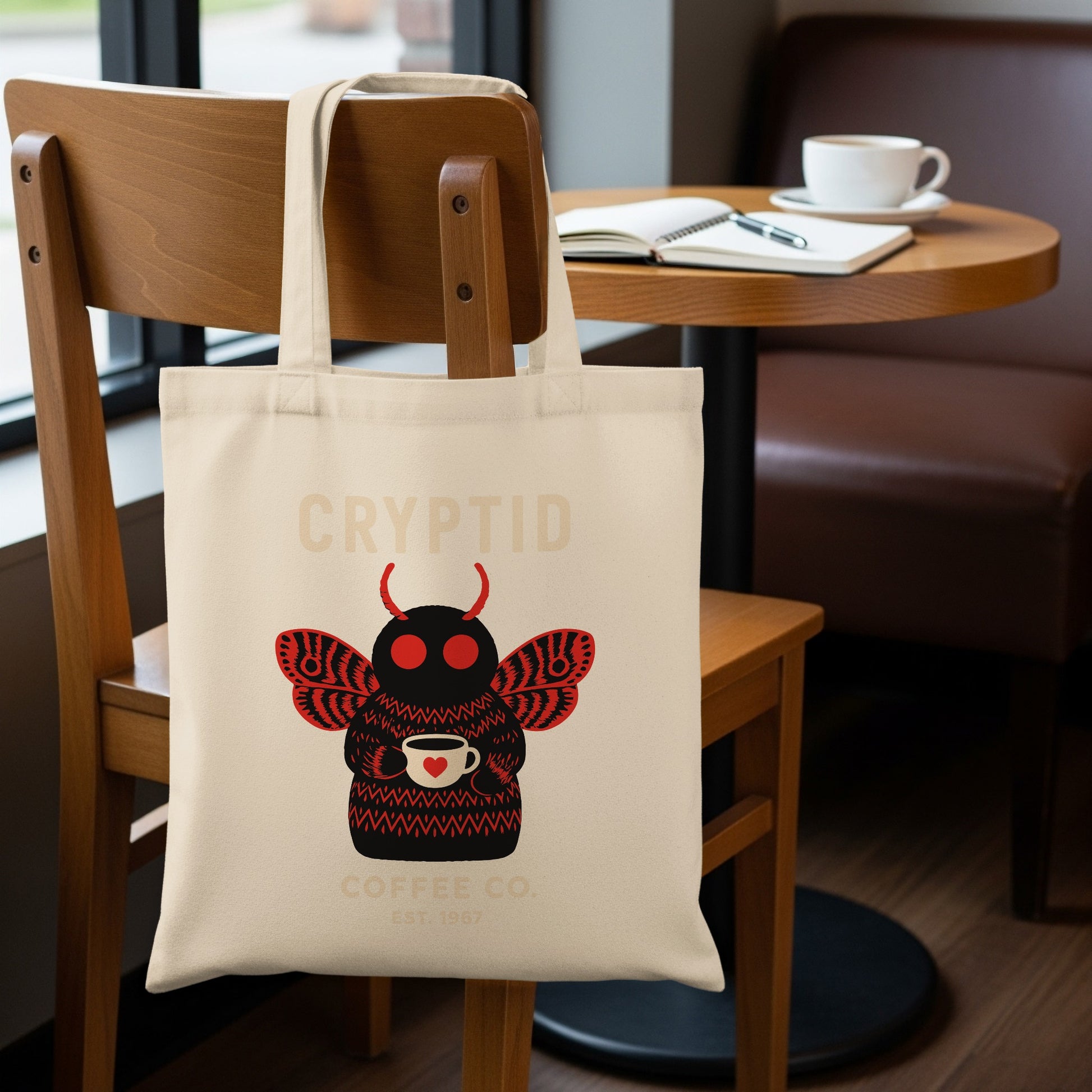 Cryptid Coffee Co Est 1967 Tote Bag product type