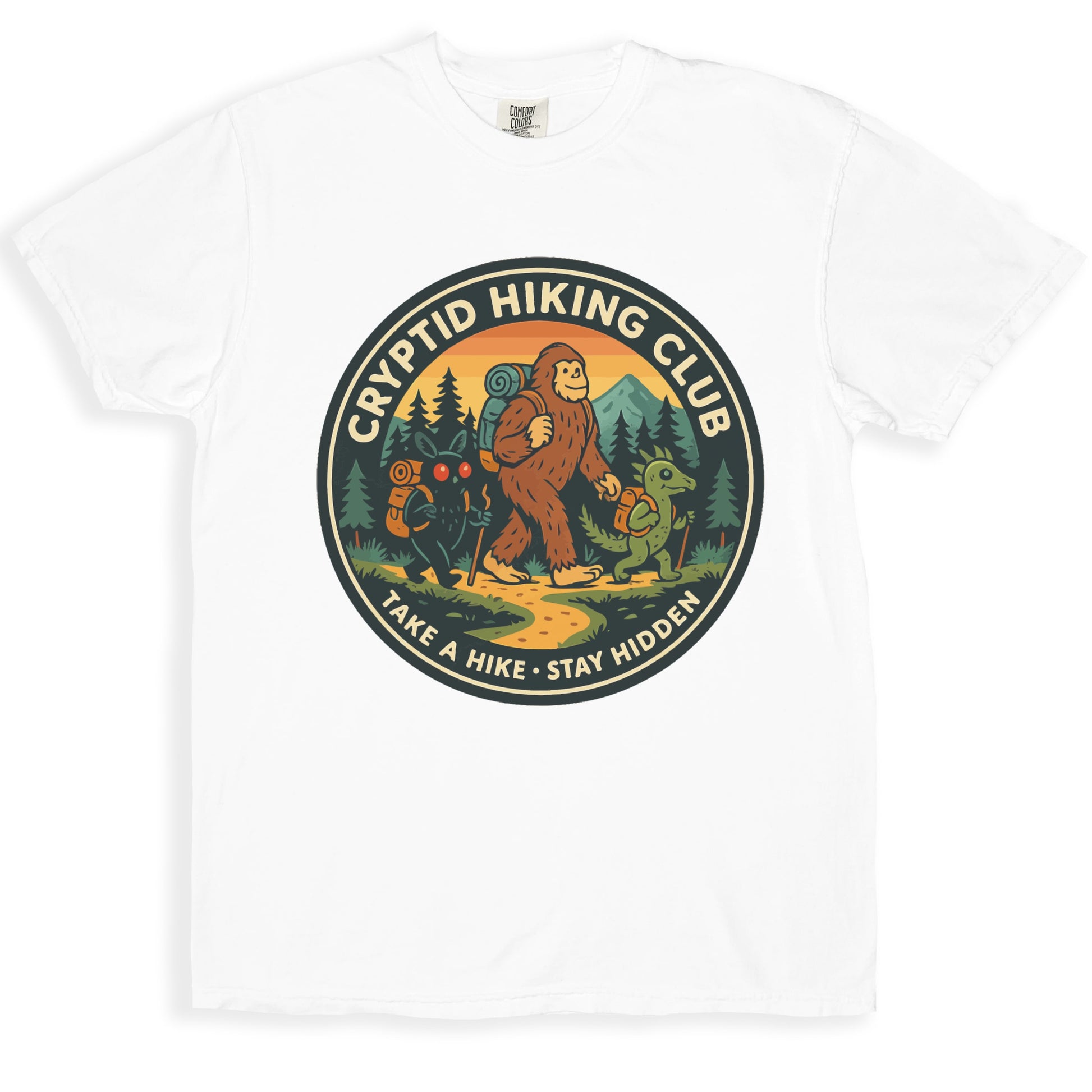 Cryptid Hiking Club Take A Hike Stay Hidden product