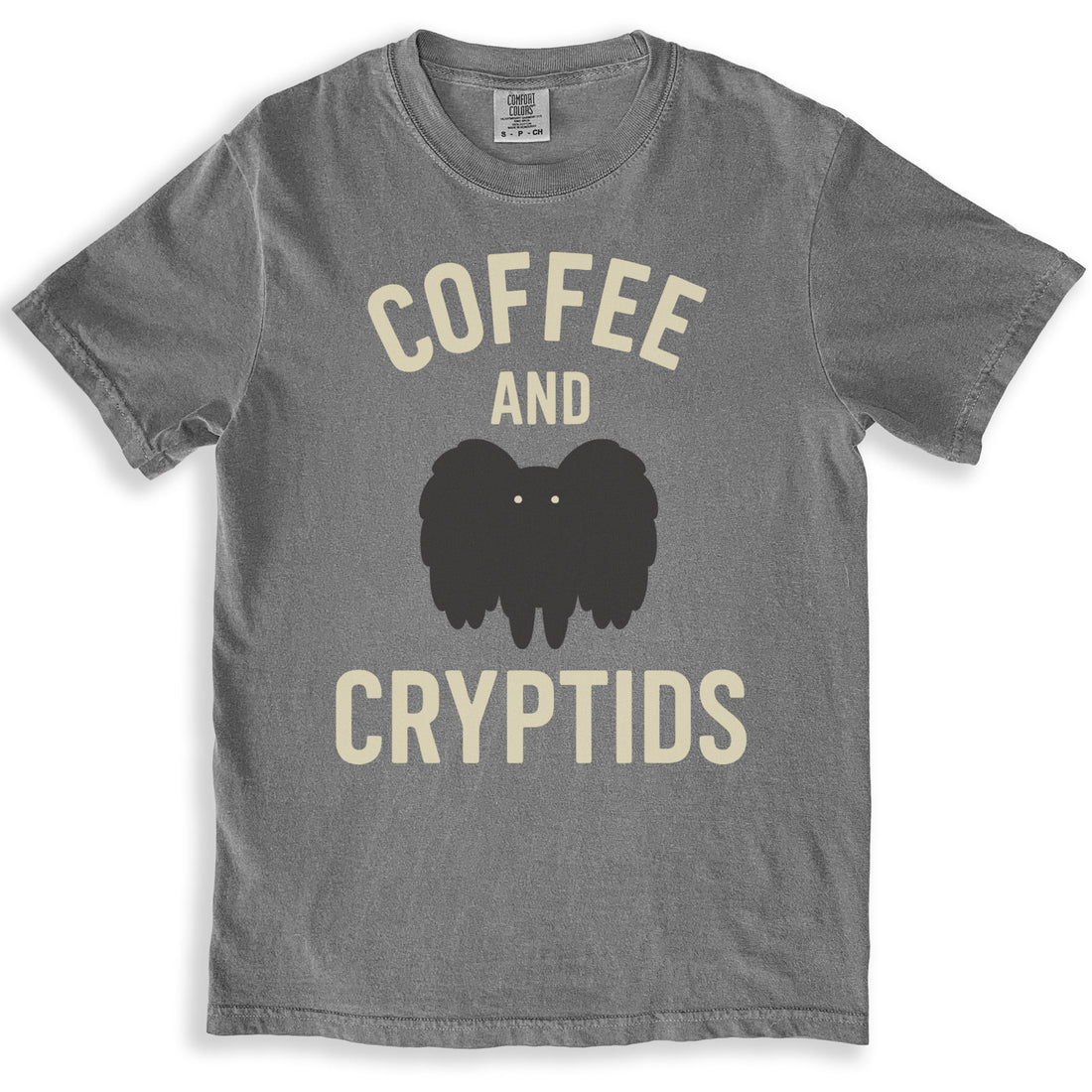Coffee and Cryptids Graphic T-shirt Product Type