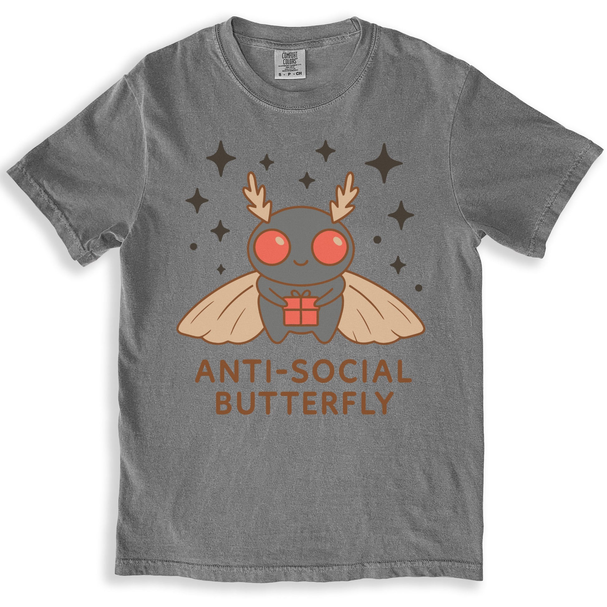 Anti-Social Butterfly Graphic Tee Shirt product