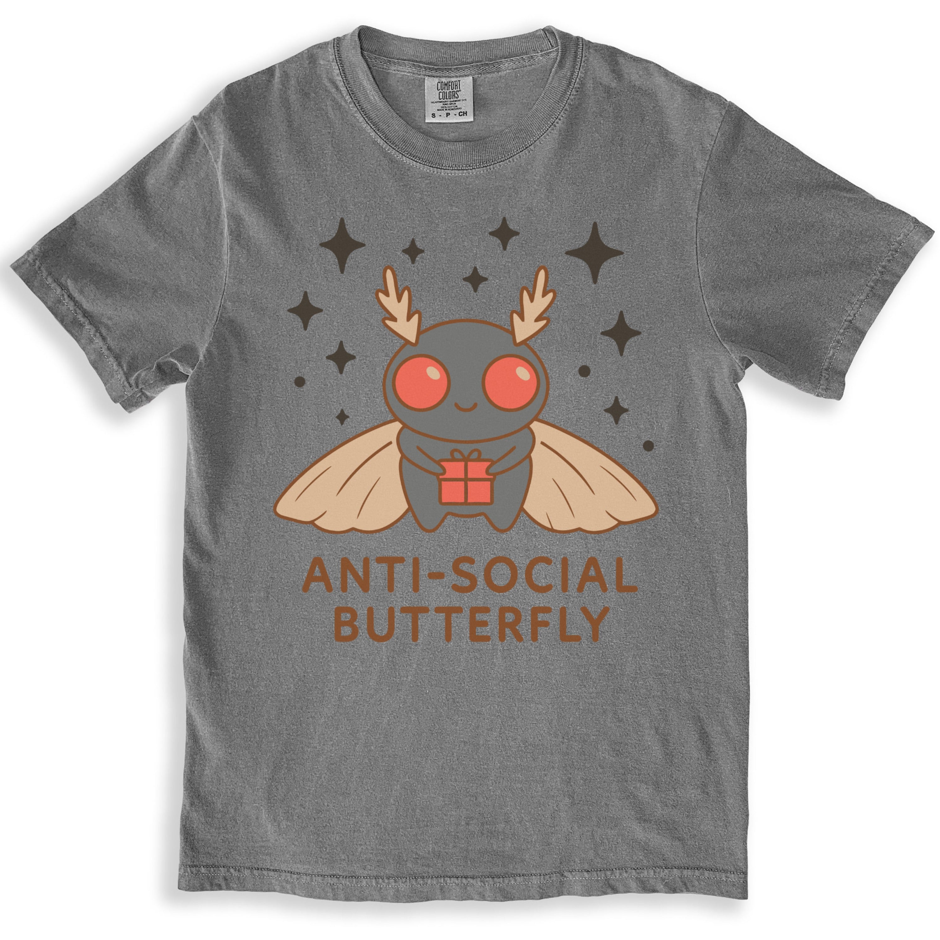 Anti-Social Butterfly Graphic Tee Shirt product