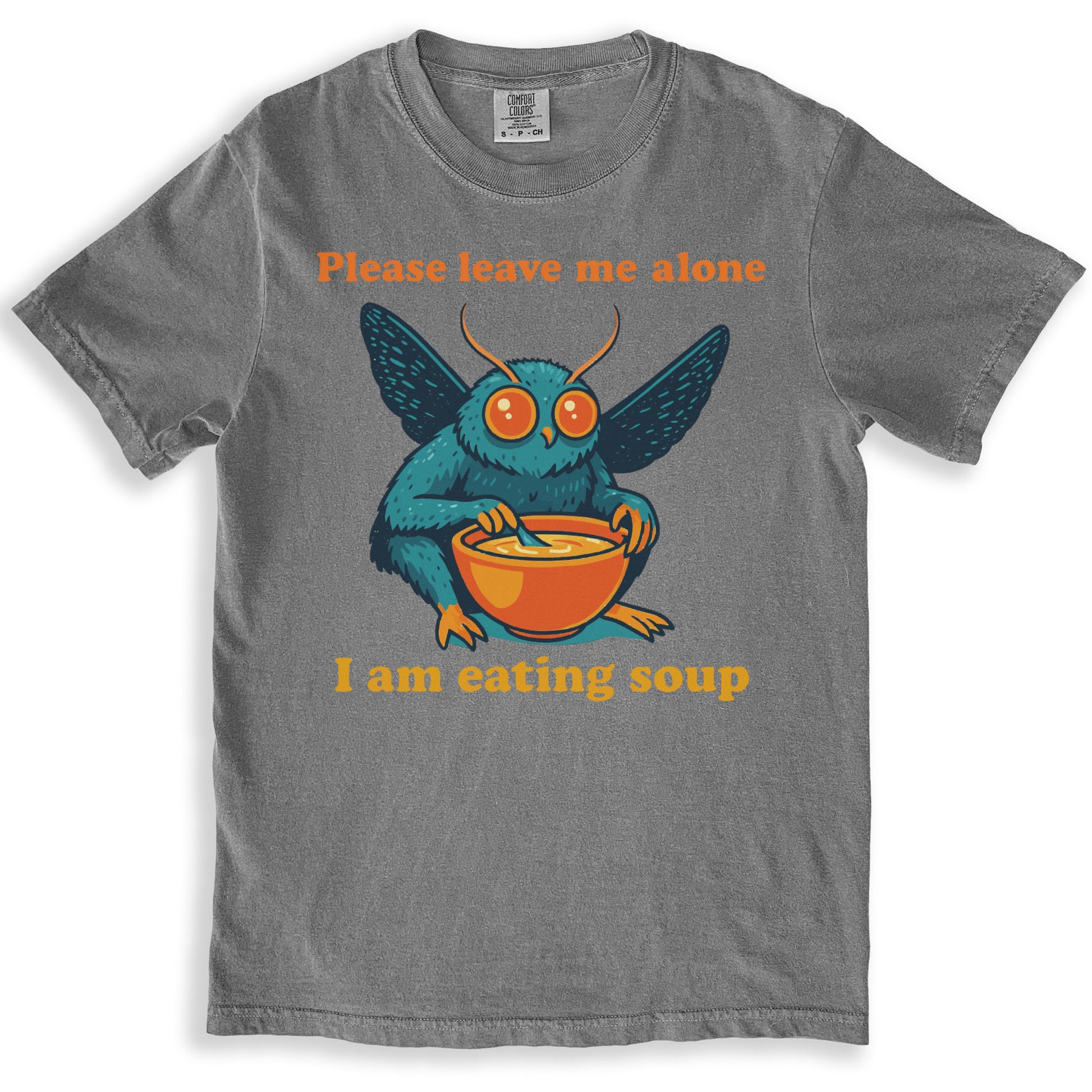 Please leave me alone I am eating soup t-shirt product