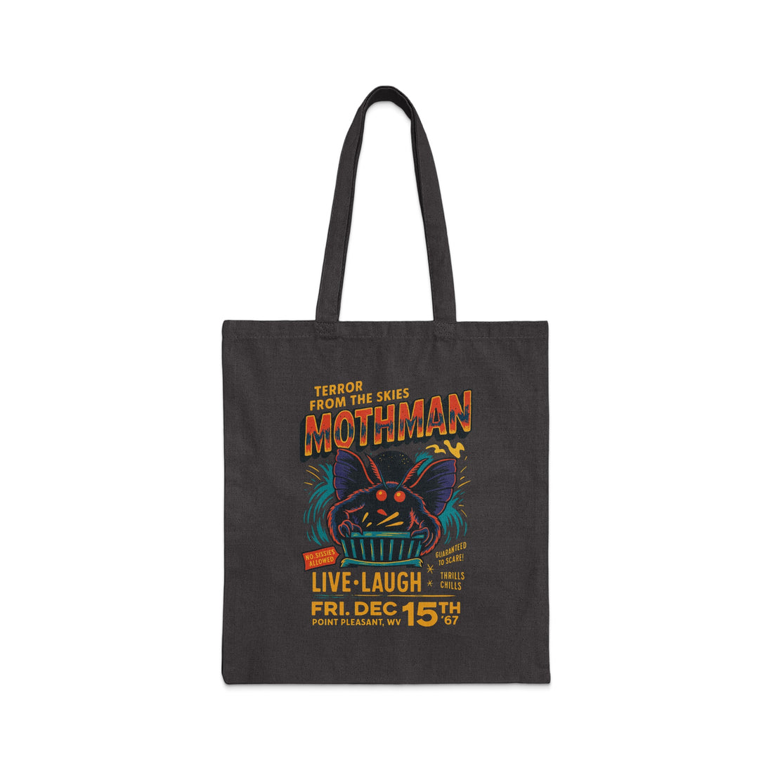 Terror From The Skies Mothman Tote Bag product