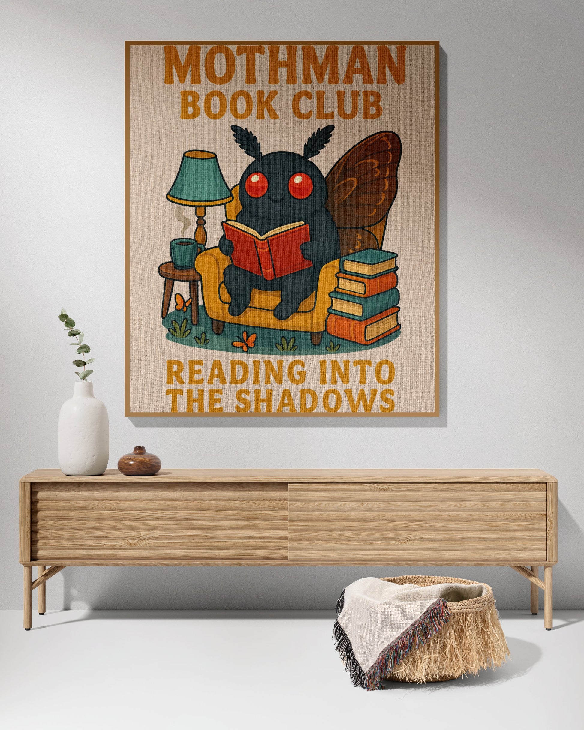 Mothman Book Club Reading Into The Shadows product type