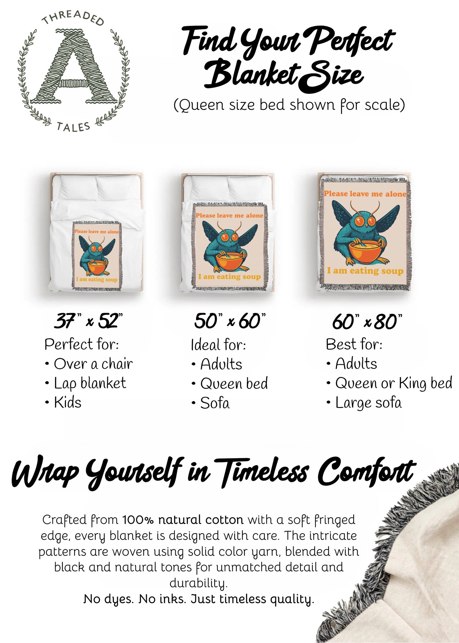 Find Your Perfect Blanket Size Blanket product