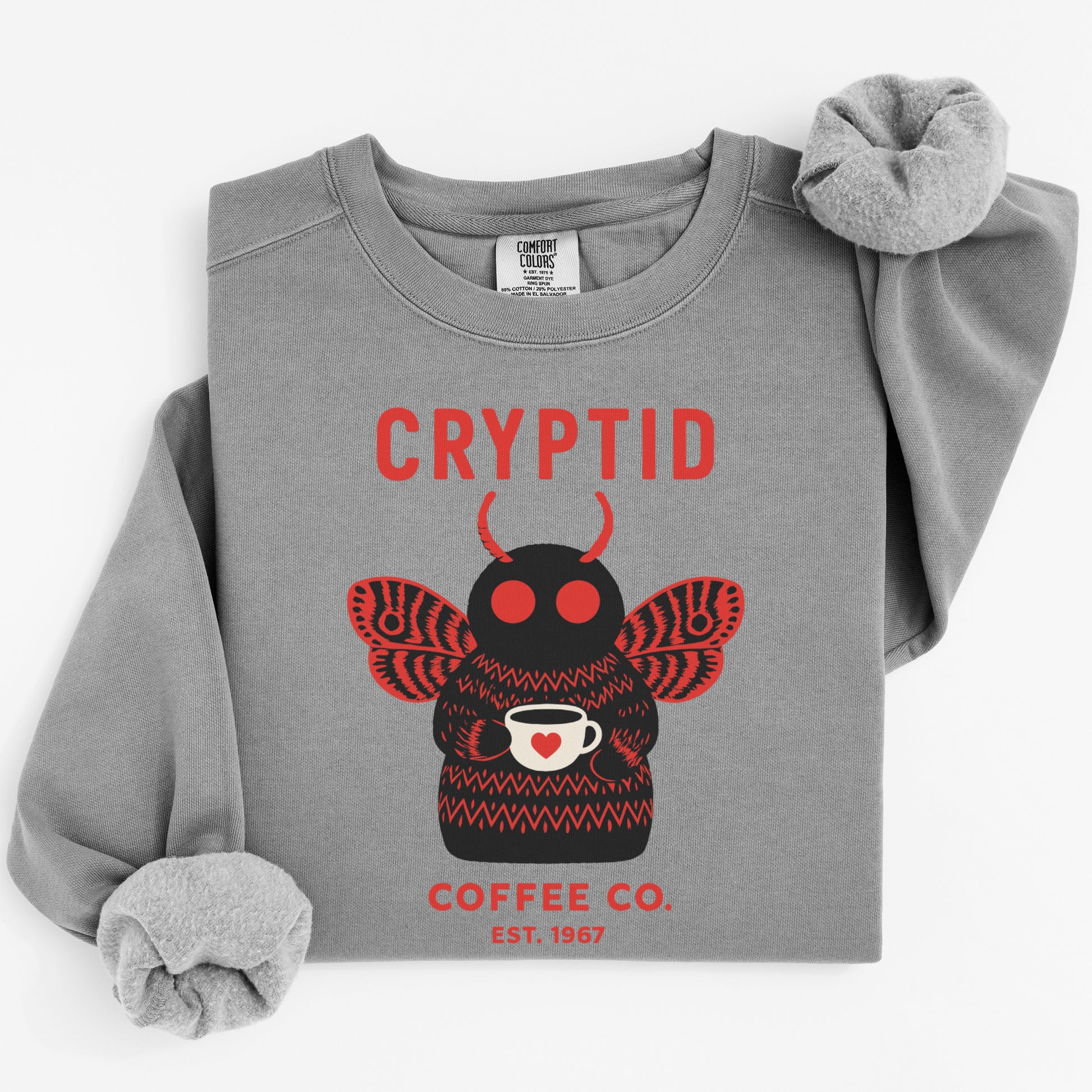 Cryptid Coffee Co Est 1967 Graphic Sweatshirt product type