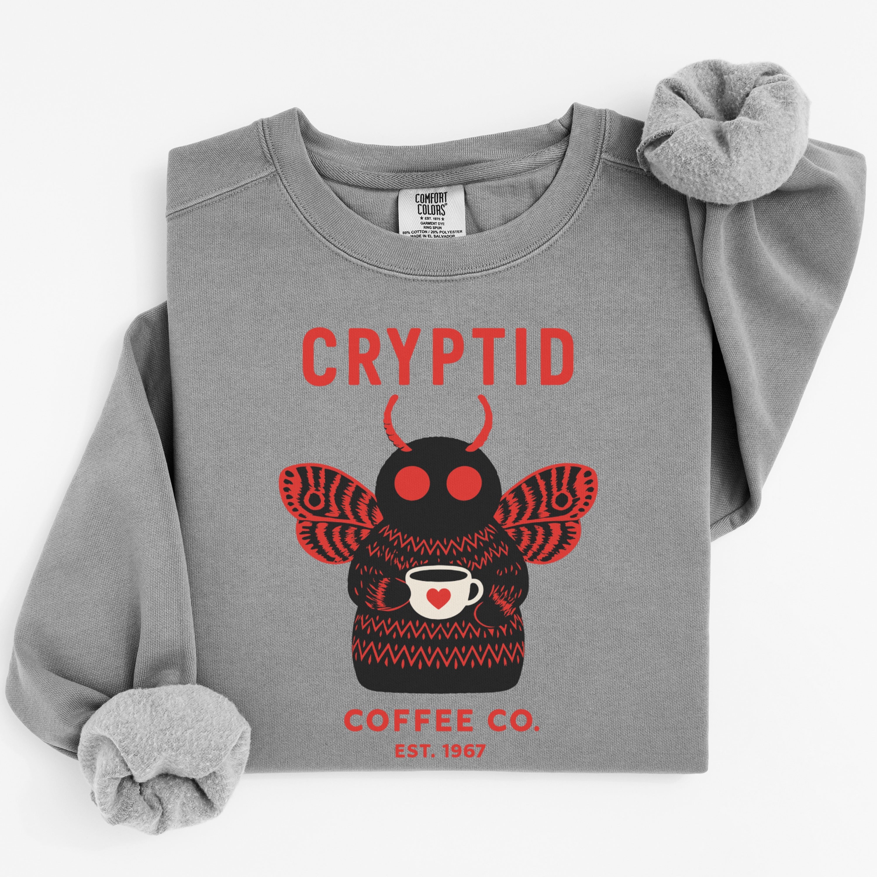 Cryptid Coffee Co Est 1967 Graphic Sweatshirt product type