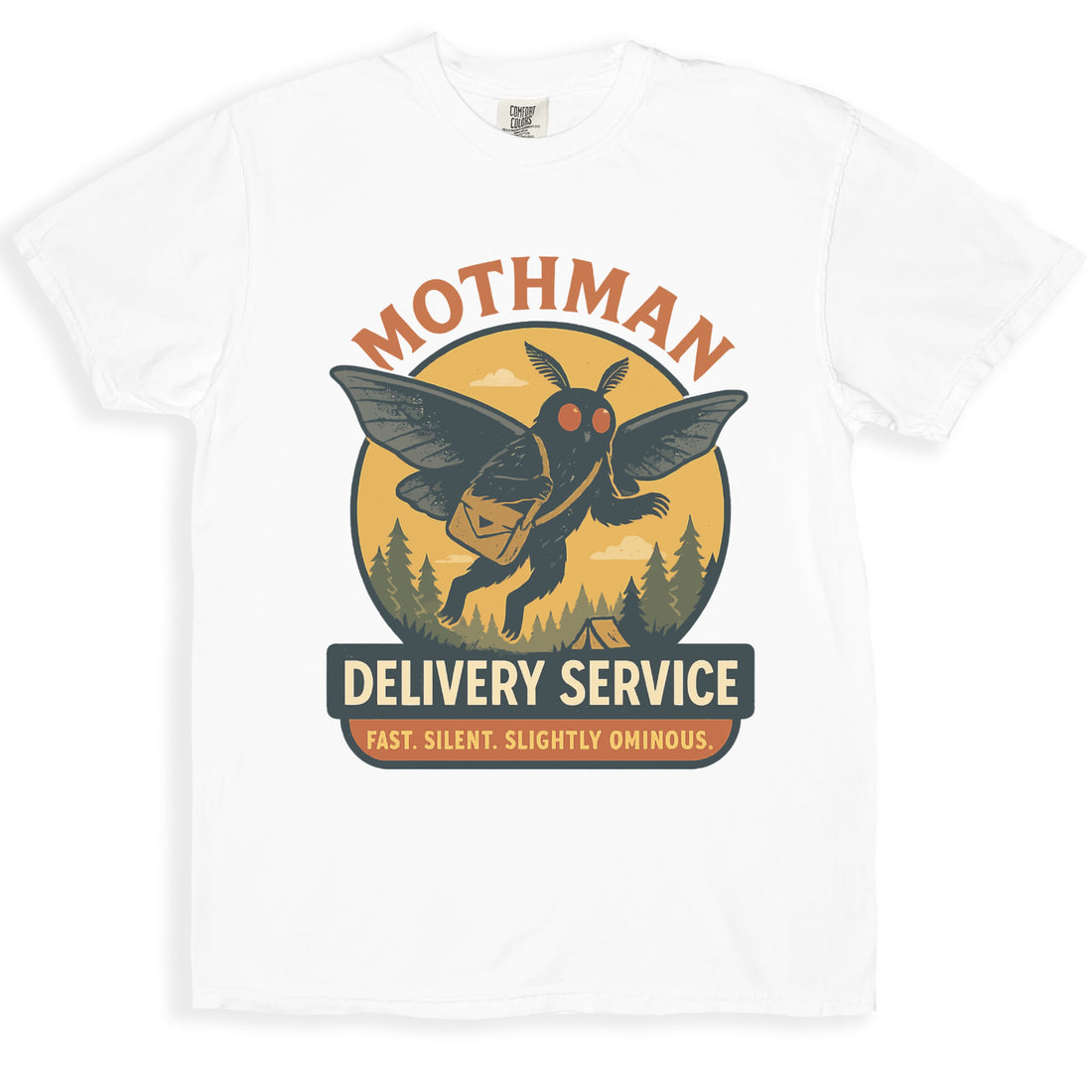 Mothman Delivery Service Fast Silent Ominous T-shirt product