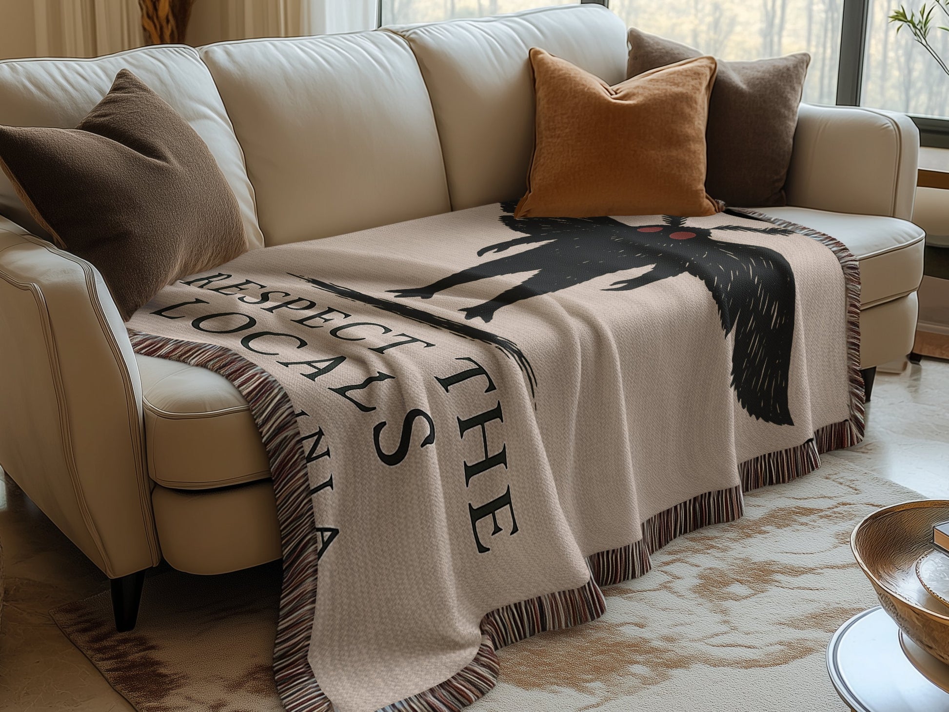 Respect The Locals Graphic Art Blanket product