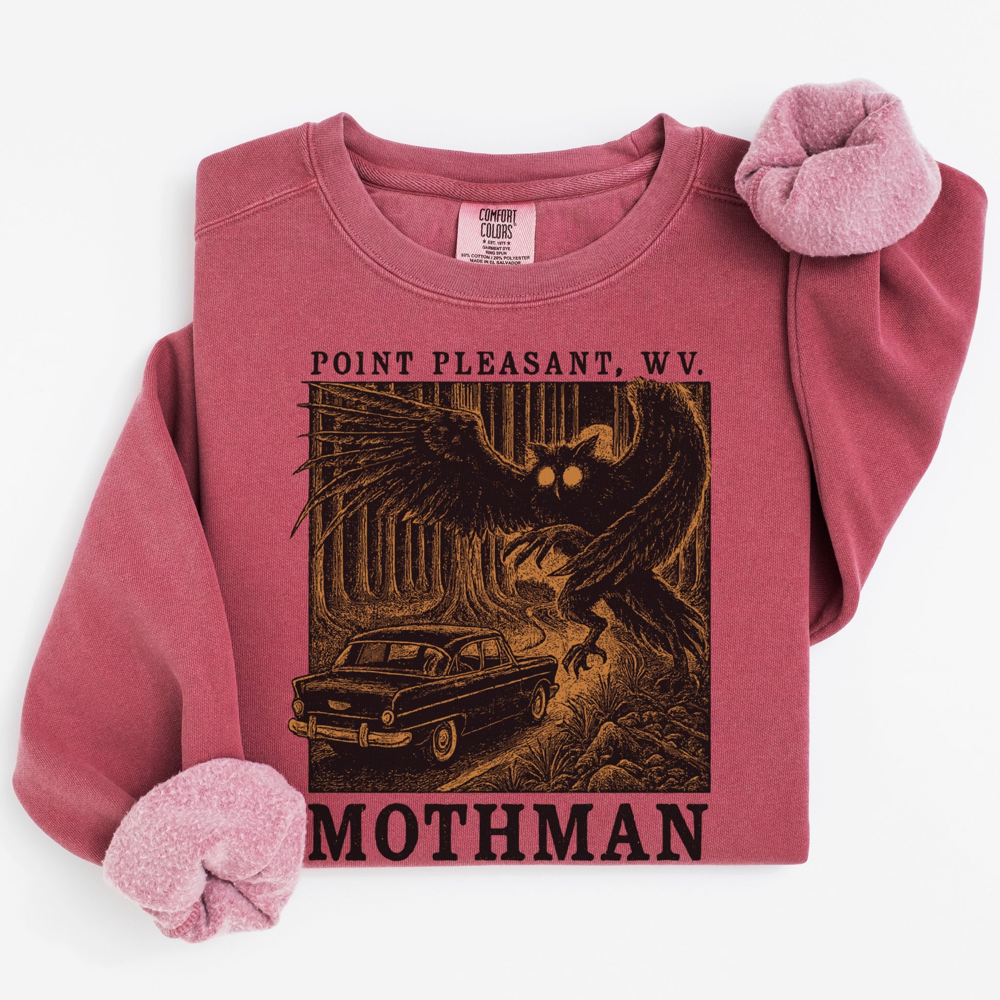 Point Pleasant WV Mothman Graphic Red Shirt product