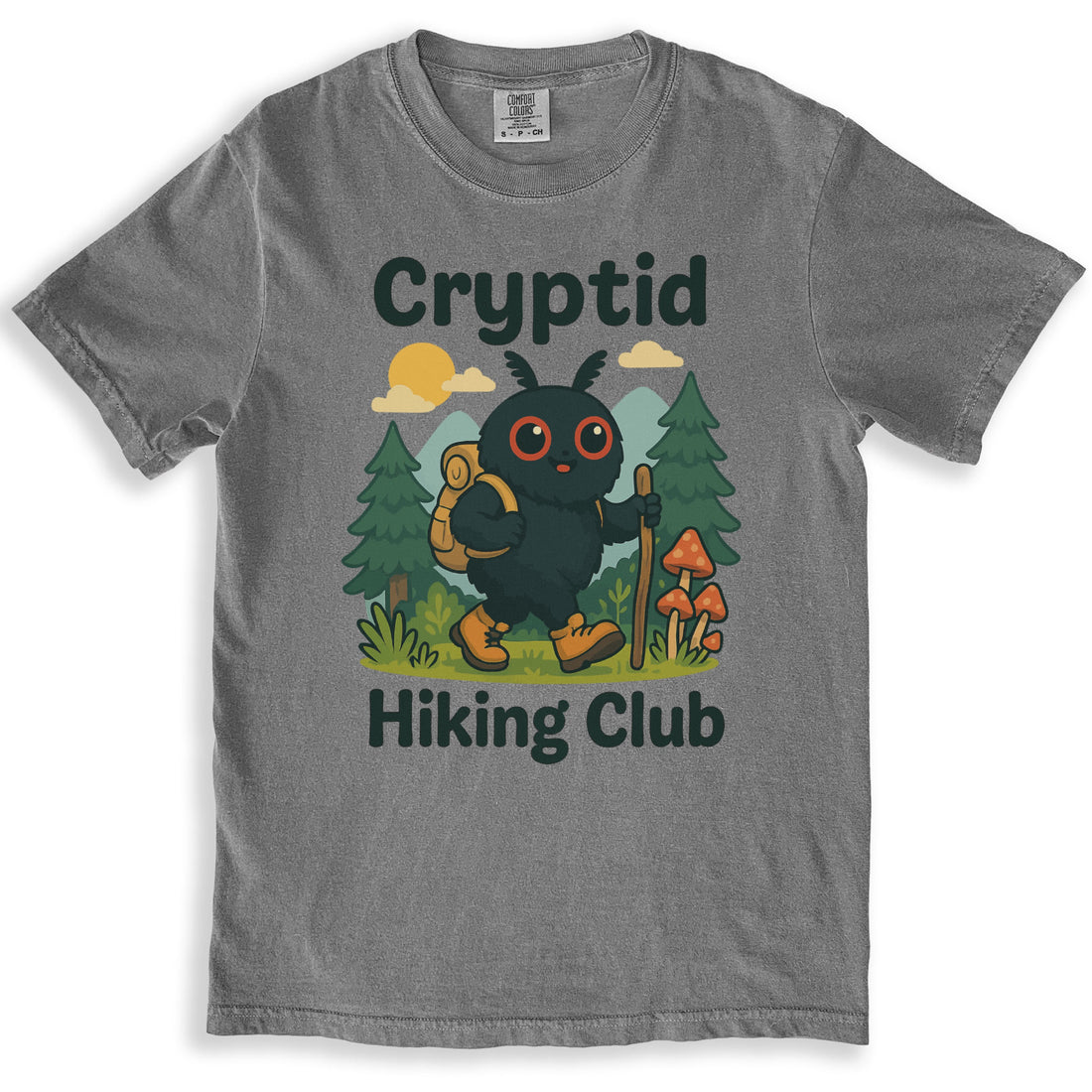 Cryptid Hiking Club Graphic T-shirt product