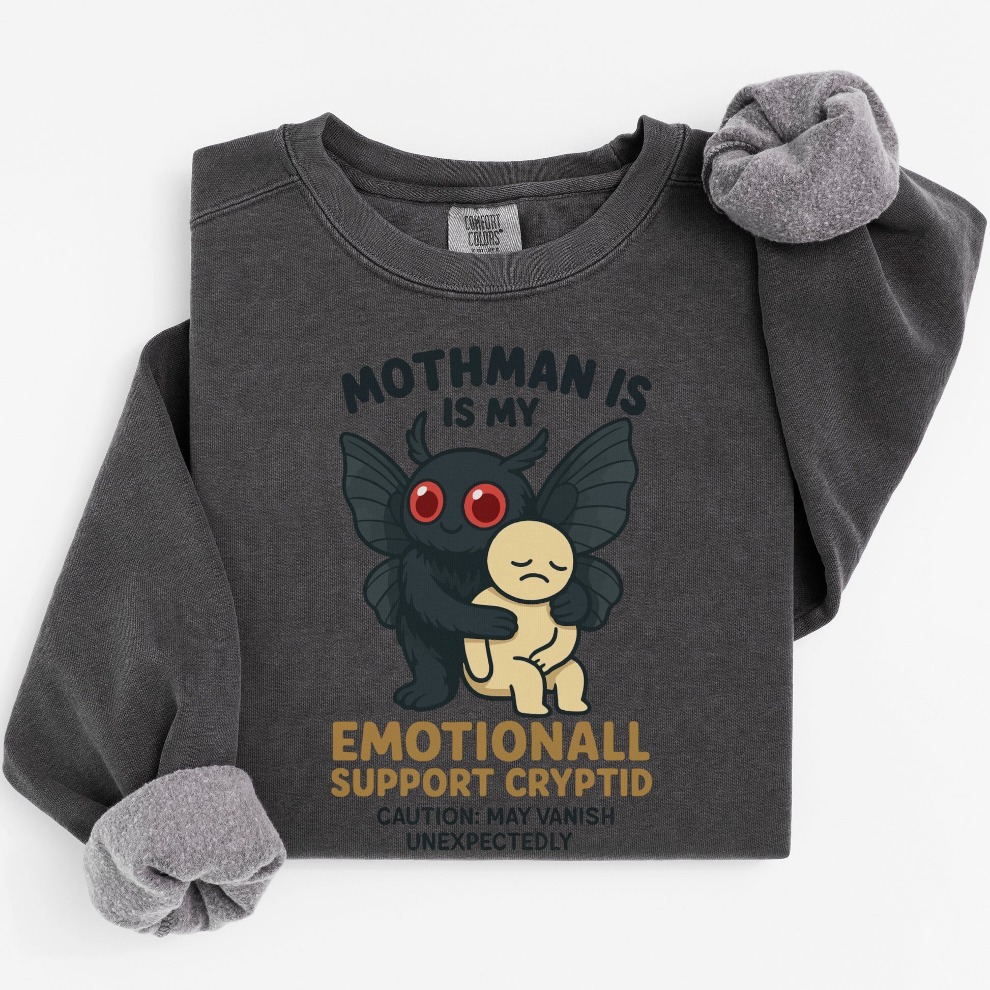 Mothman Emotional Support Cryptid Sweatshirt product