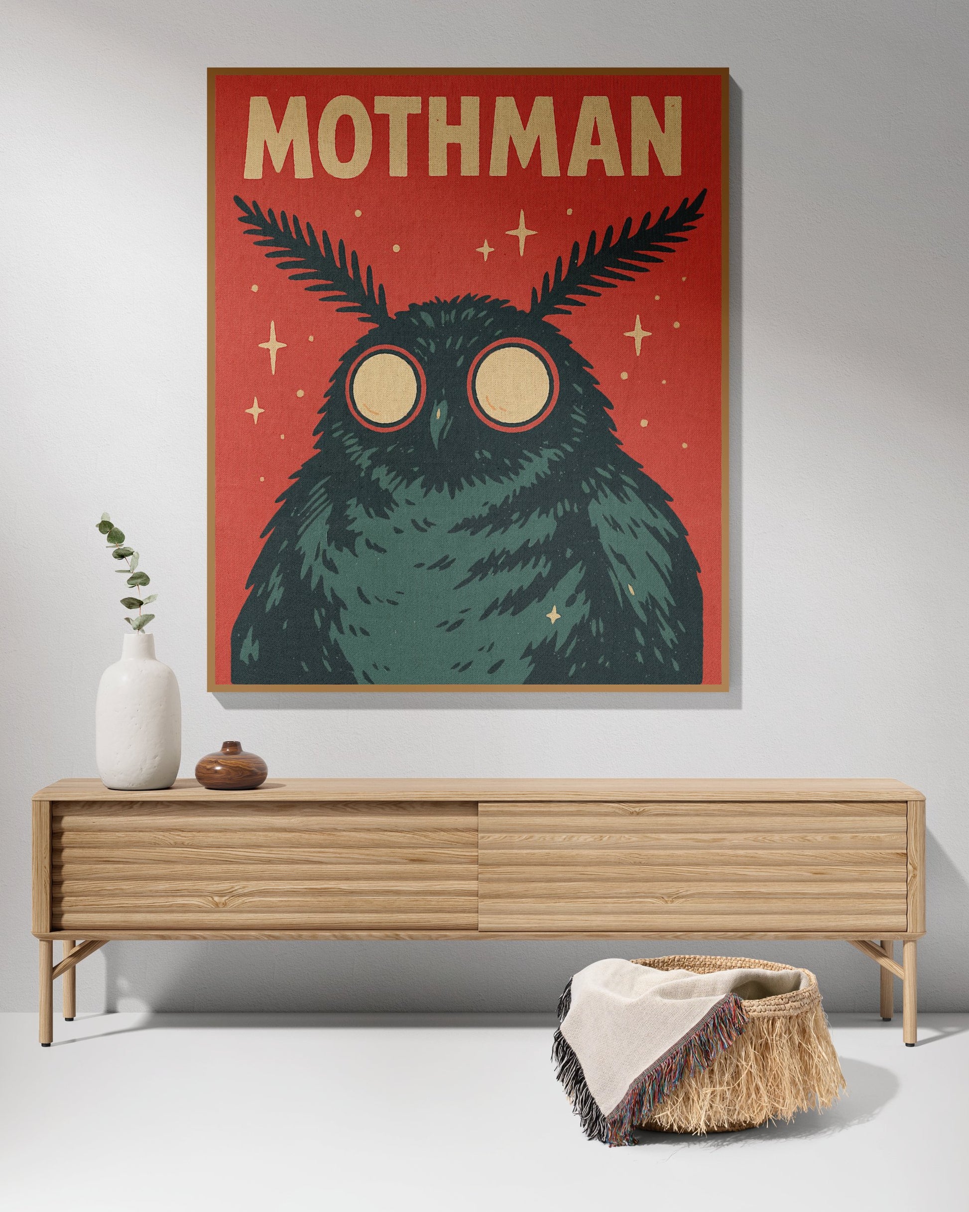 Mothman Themed Bedroom or Living Room Decor product type