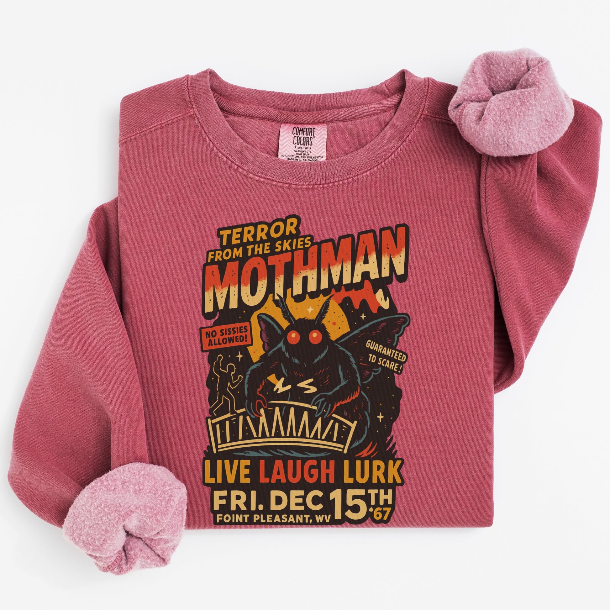 Mothman Terror From The Skies Sweatshirt product