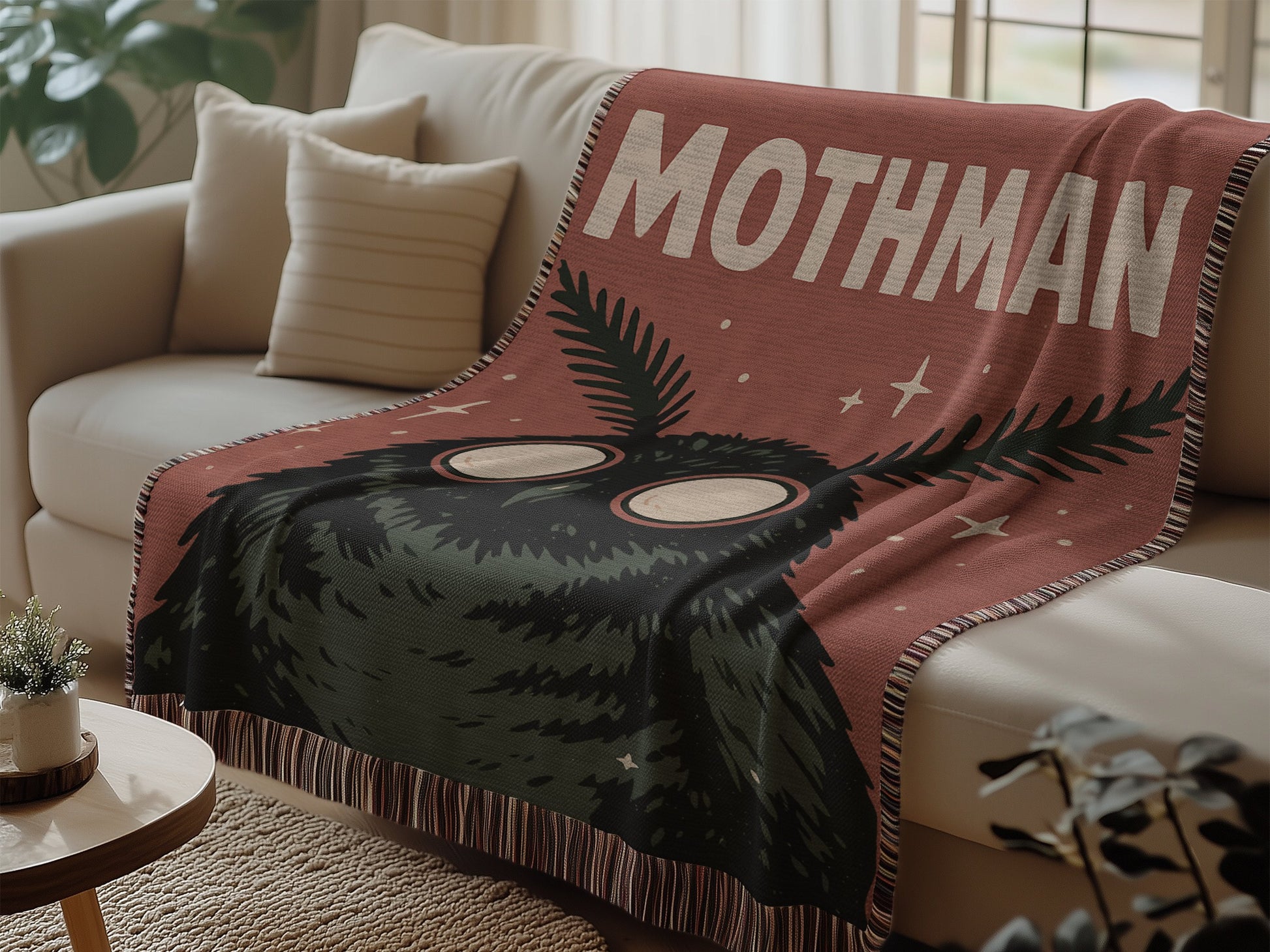 Cozy Mothman Design Blanket Perfect for Any Room Product