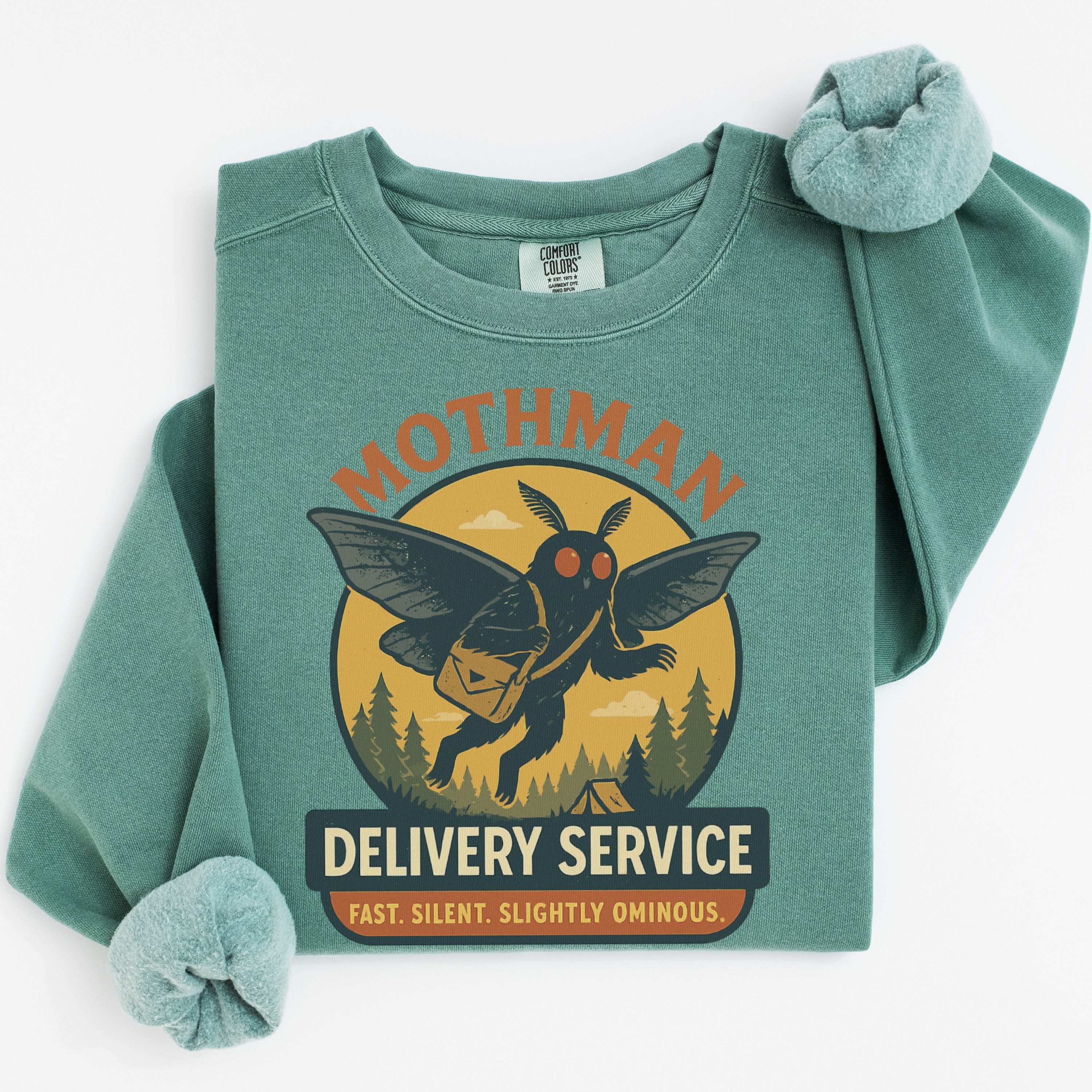 Mothman Delivery Service Silent Slightly Ominous product type