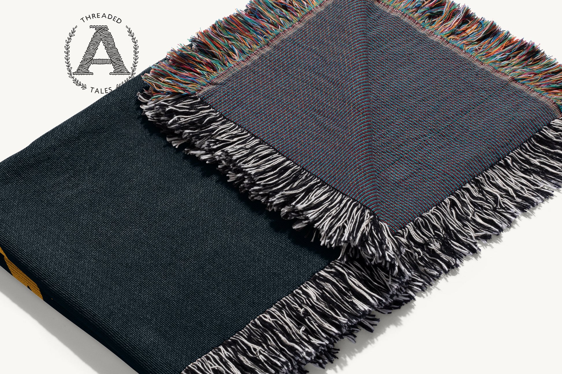 Colorful Fringed Blanket Cozy Decor Throw product type