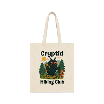 Cryptid Hiking Club Graphic Design Tote Bag product