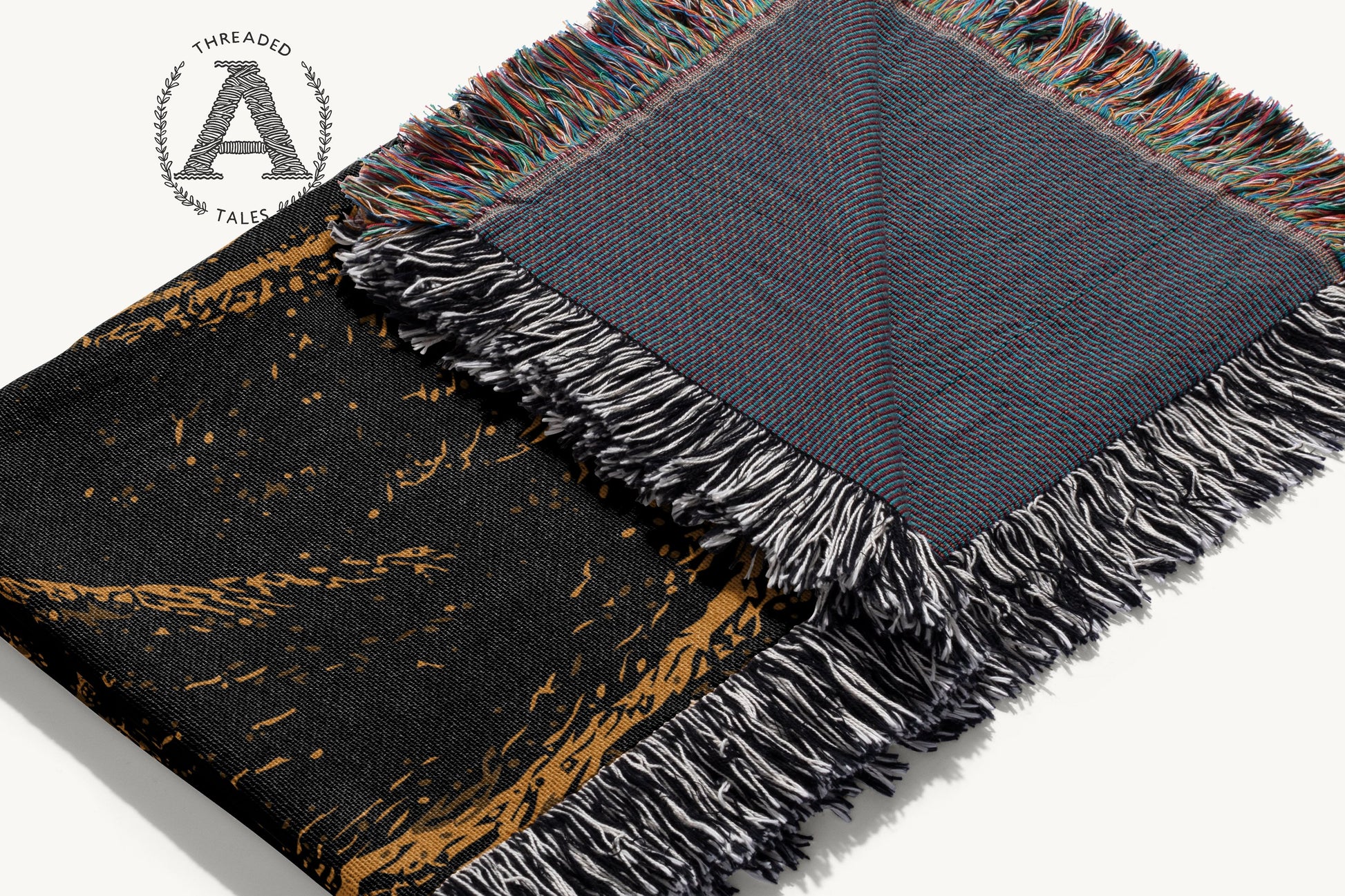 Cozy Abstract Patterned Throw Blanket Product