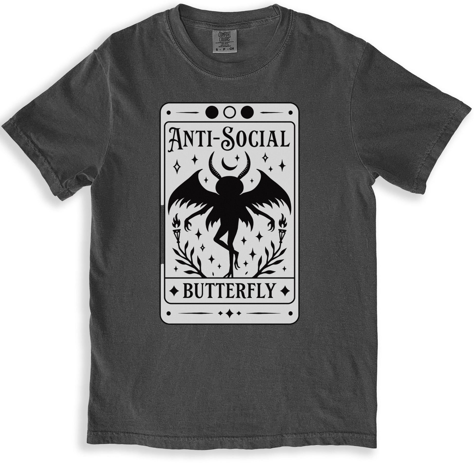 Anti-Social Butterfly Graphic Unisex Shirt product