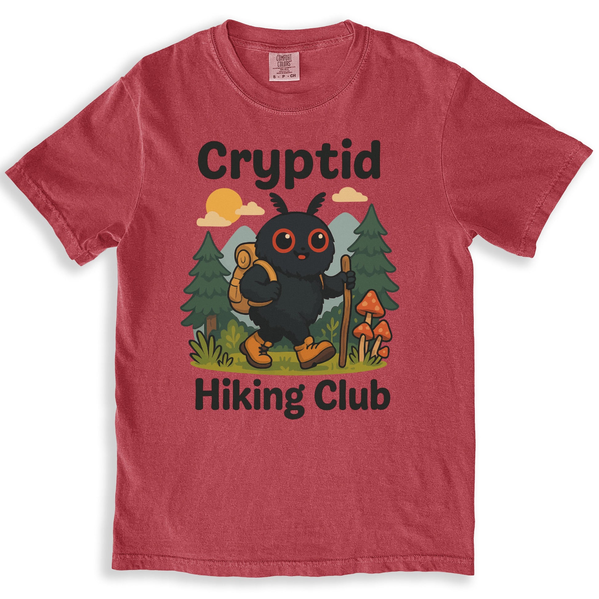 Cryptid Hiking Club Graphic T-Shirt product type