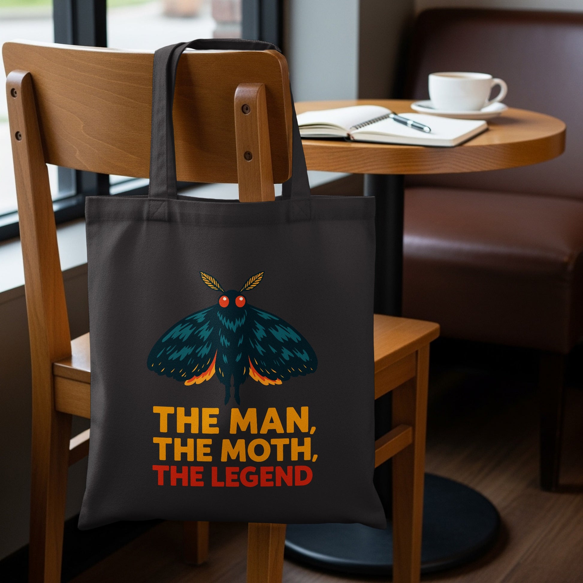 The Man The Moth The Legend Tote Bag product type