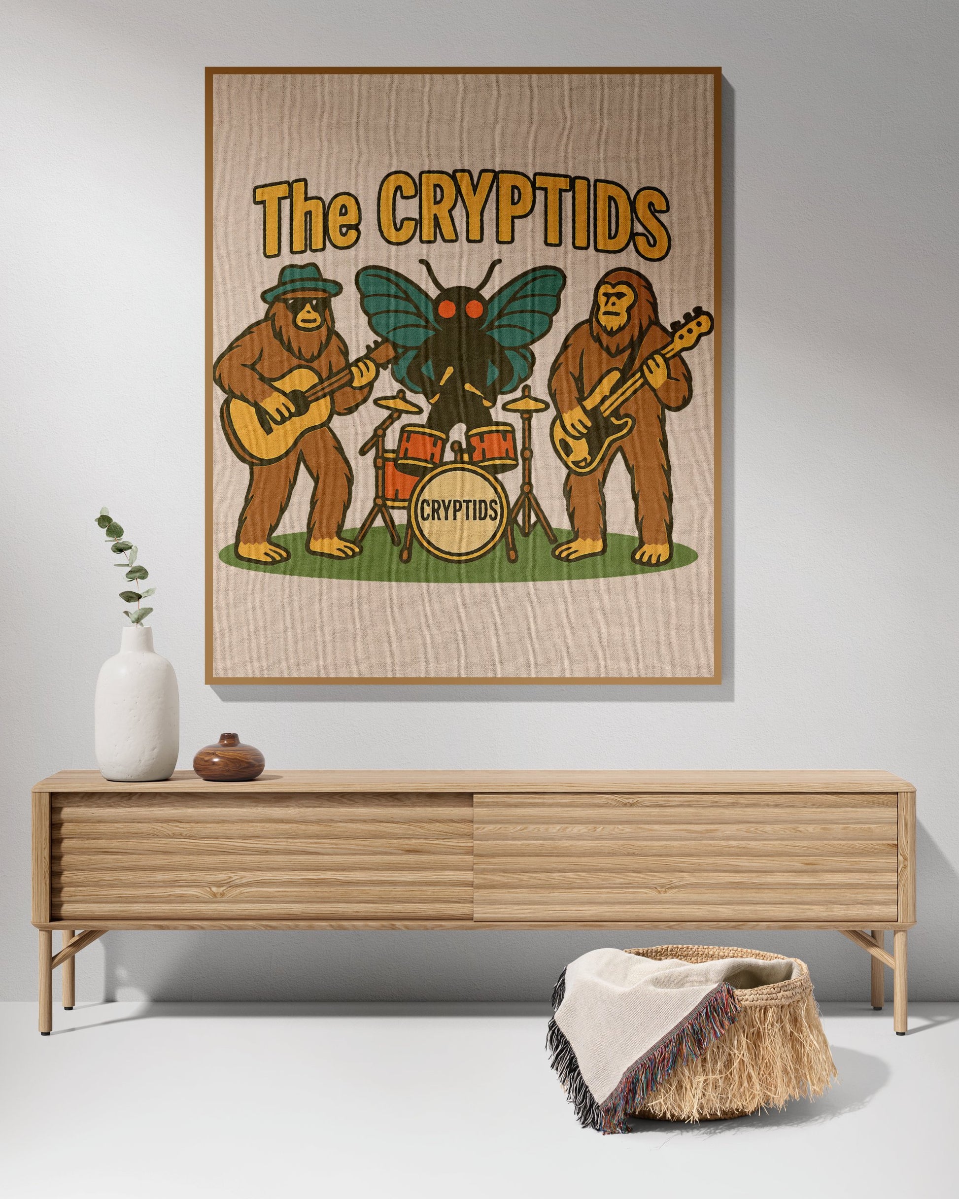 The Cryptids Band Artwork Wall Poster product type