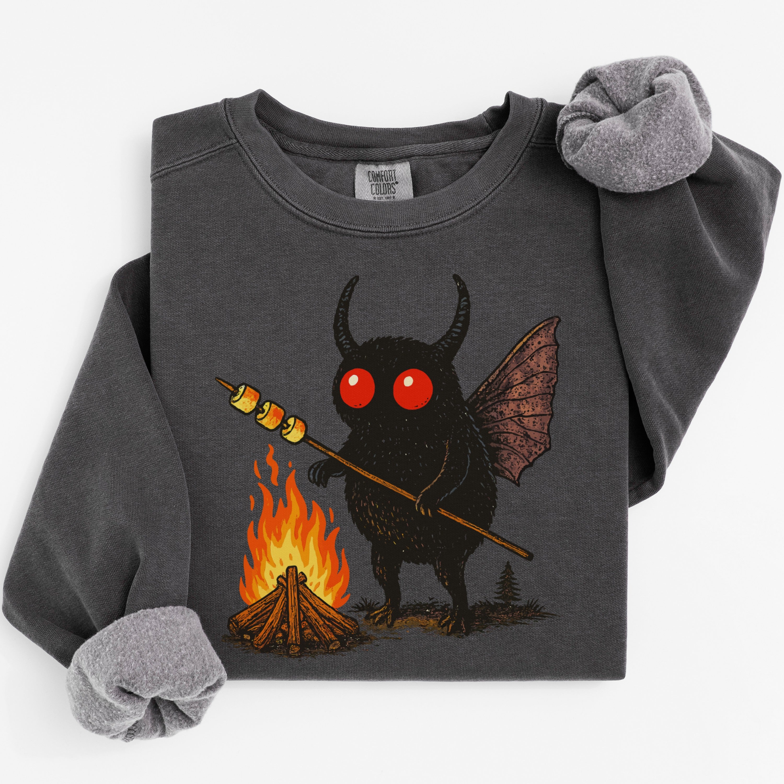 Campfire Beast Graphic Printed Sweater product type