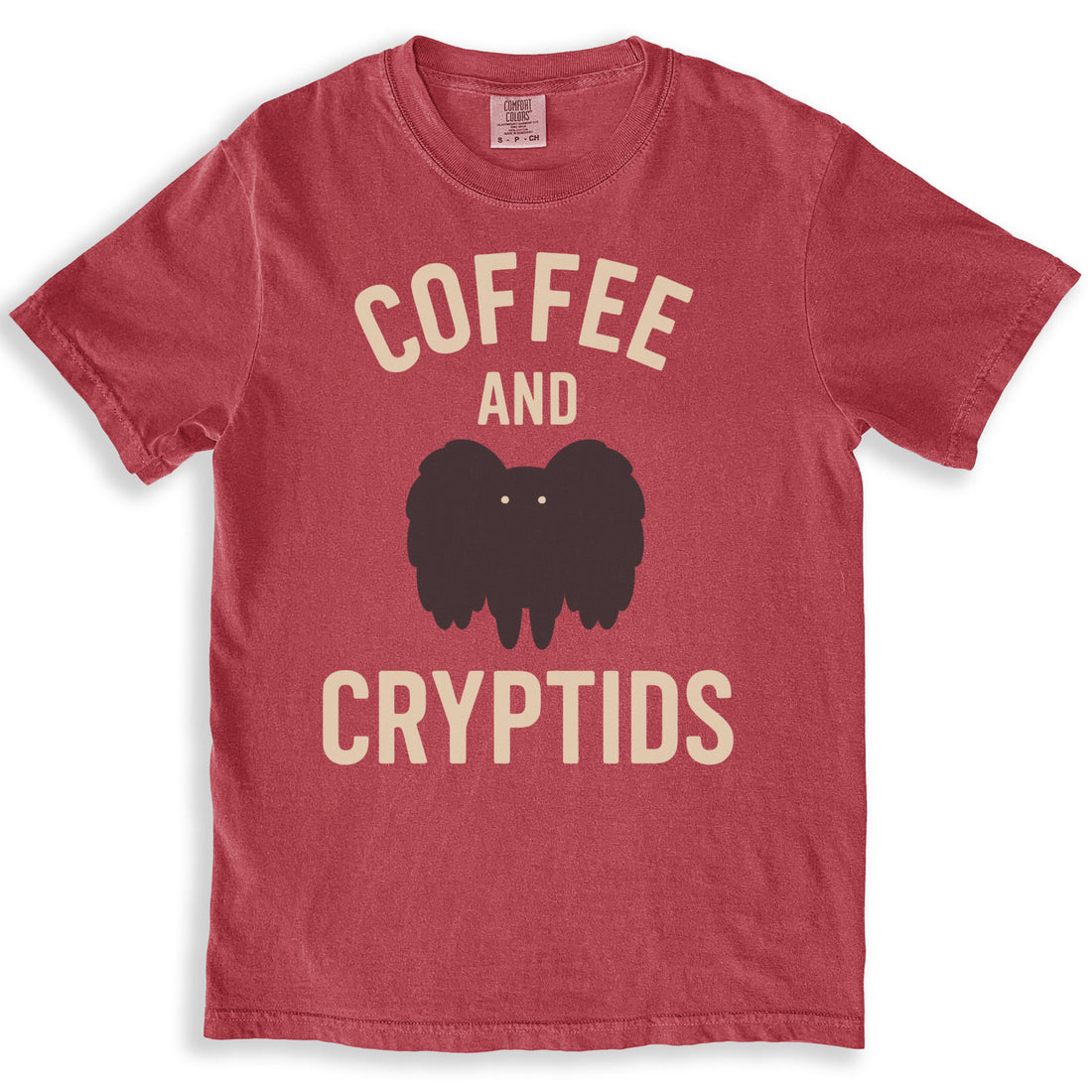 Coffee and Cryptids Graphic T-shirt Product Type
