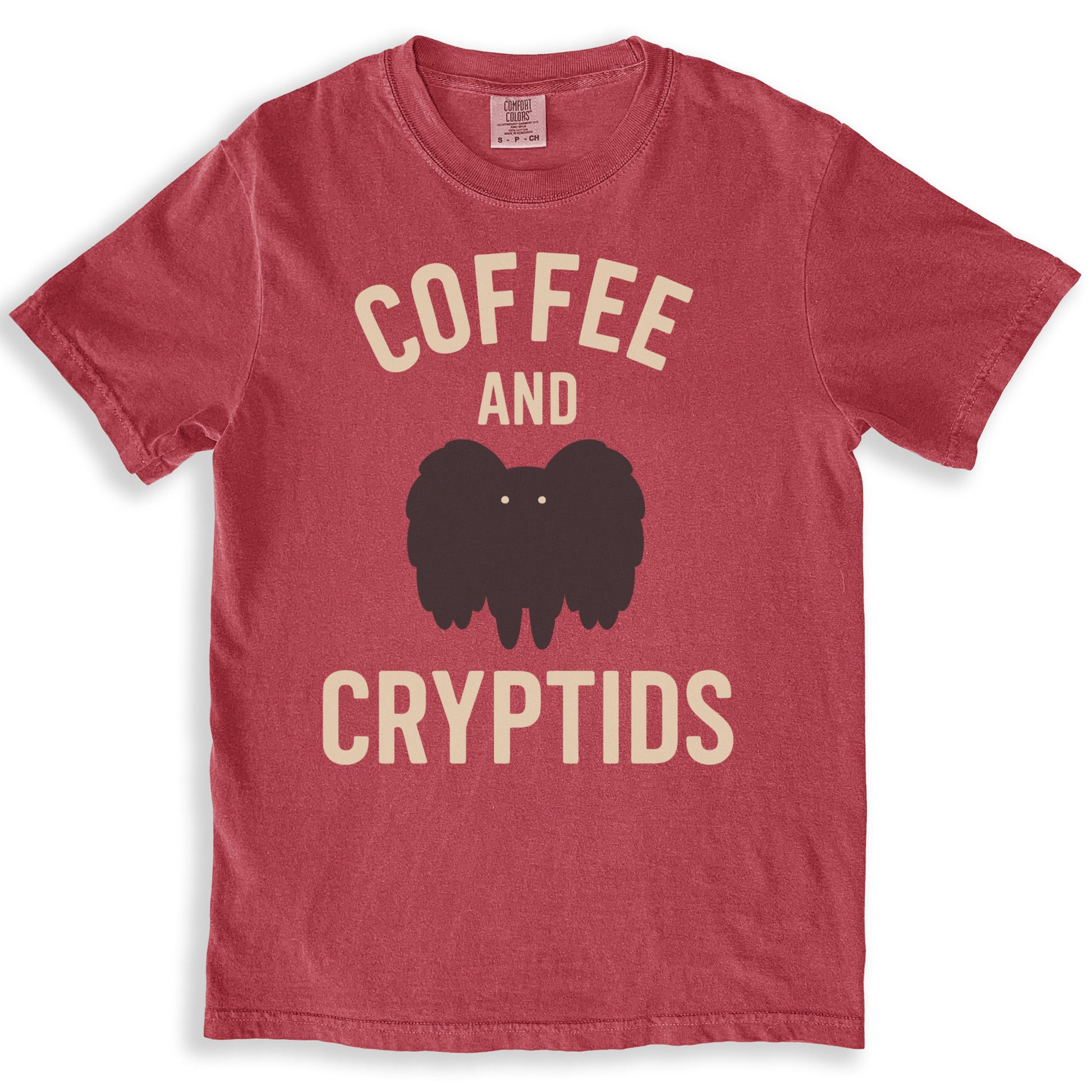 Coffee and Cryptids Graphic T-shirt Product Type