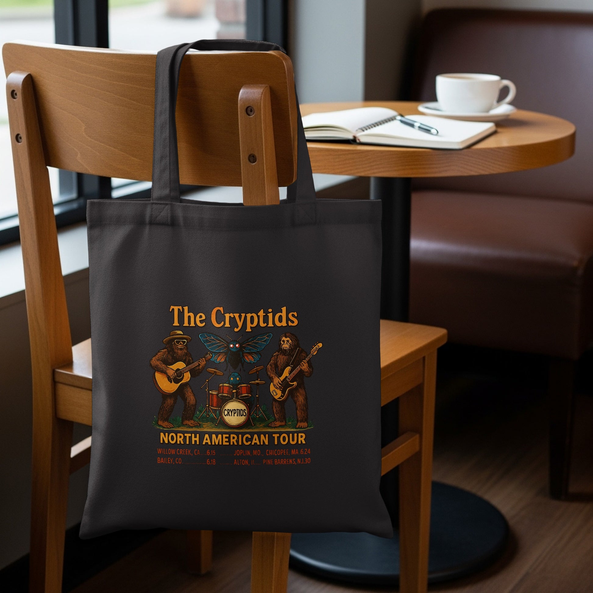 The Cryptids North American Tour Tote Bag product