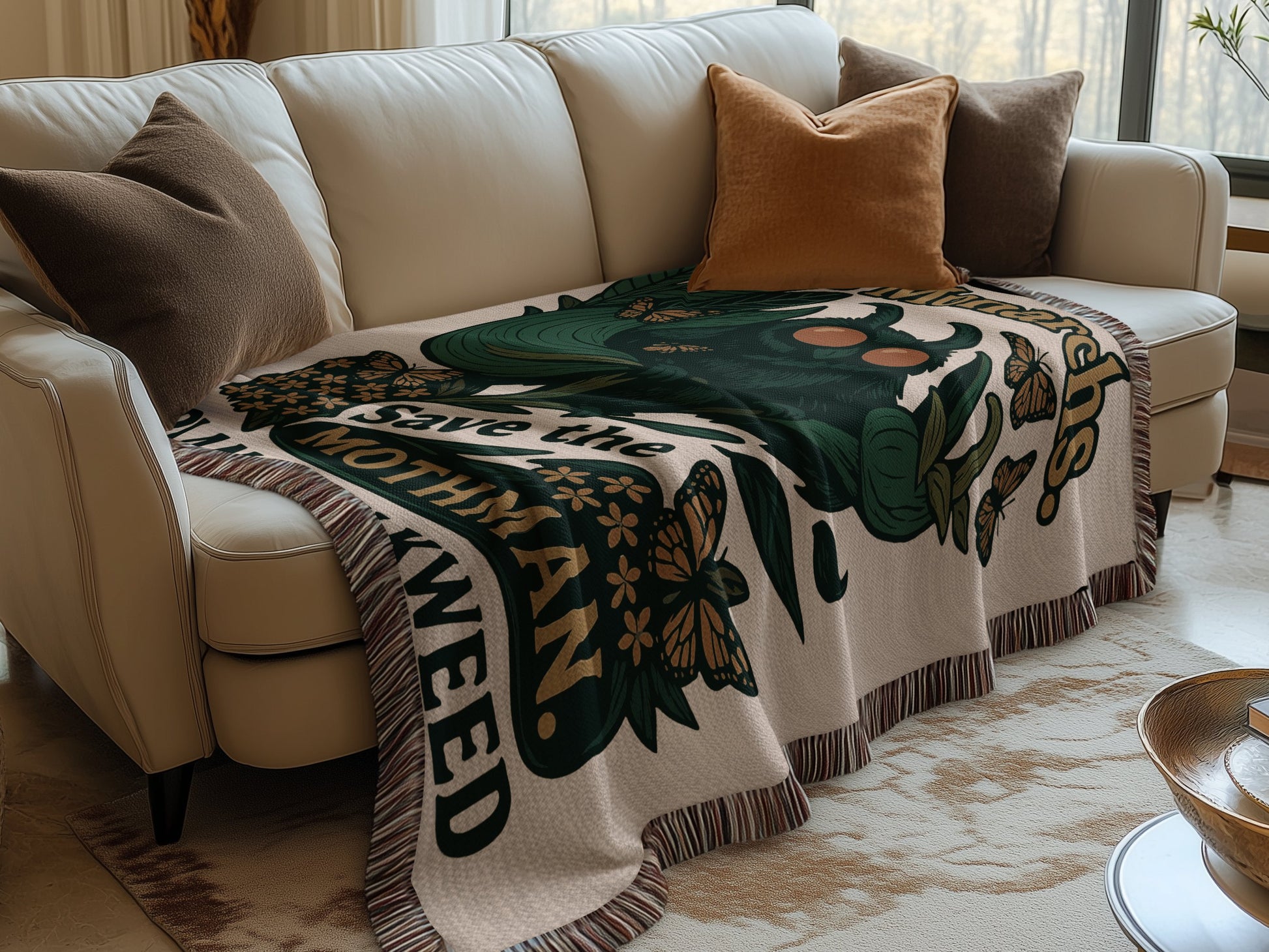 Save the Mothman Weed Blanket product type