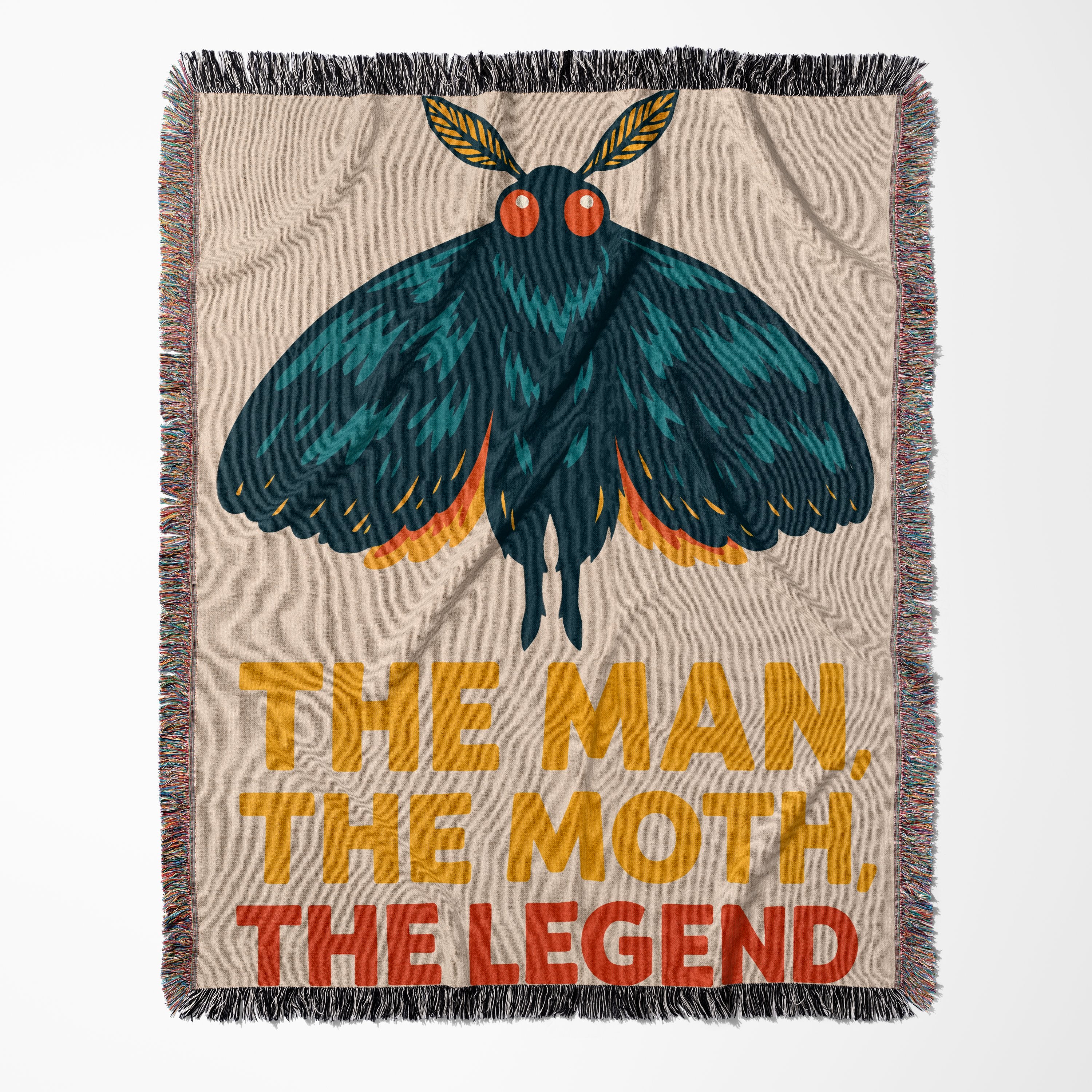 The Man The Moth The Legend Design Blanket Product