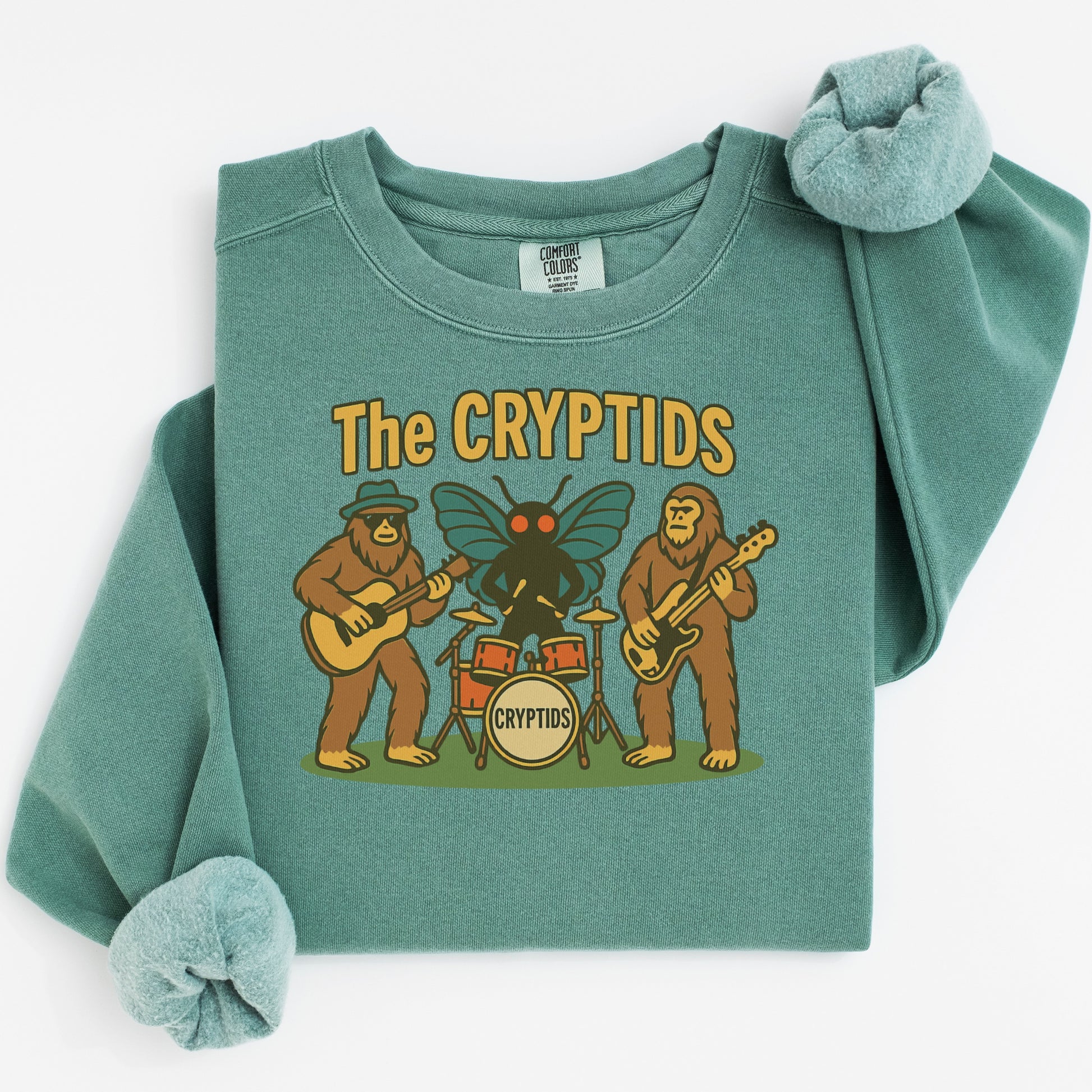 The Cryptids Graphic Sweatshirt Perfect for Fans Product