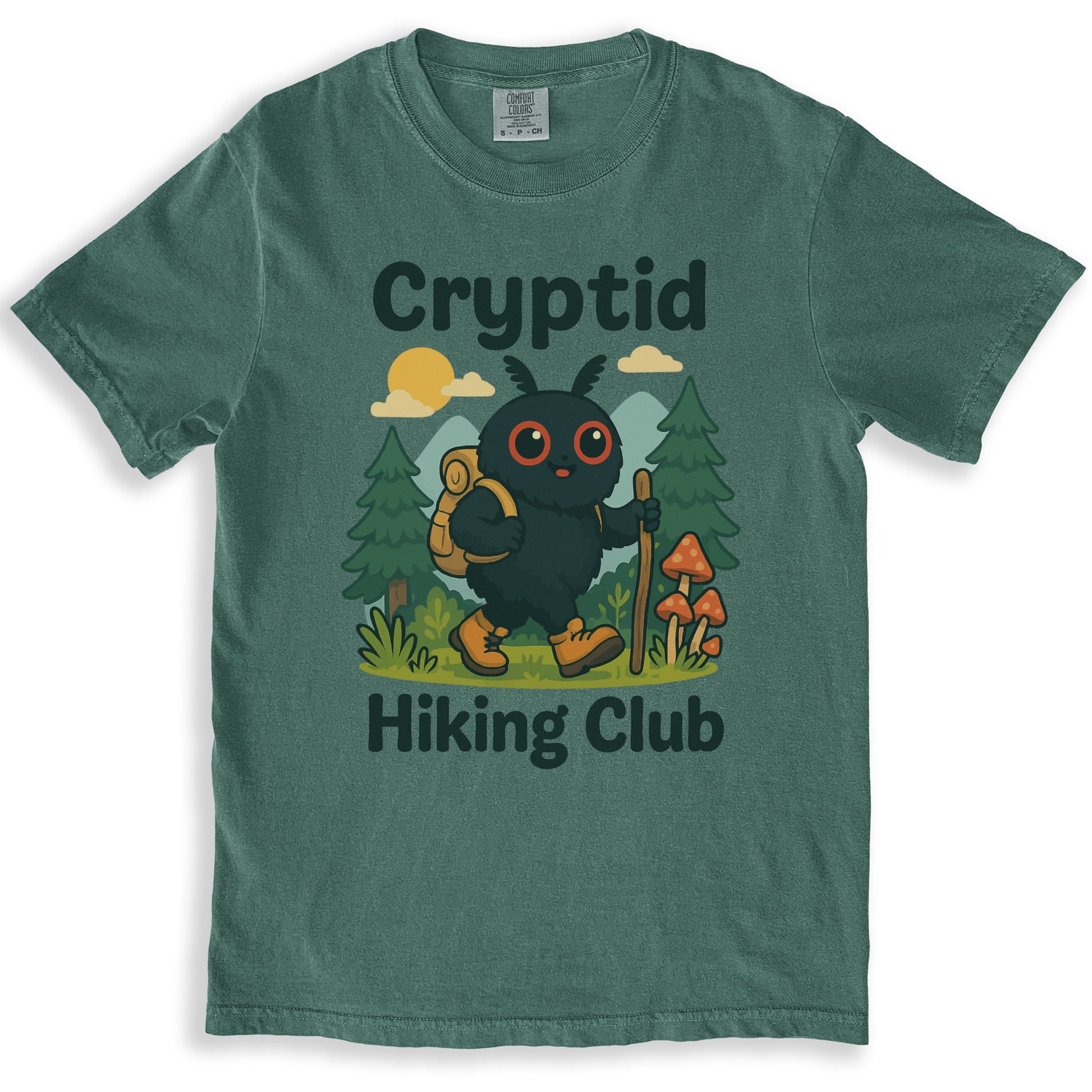 Cryptid Hiking Club Graphic T-shirt product