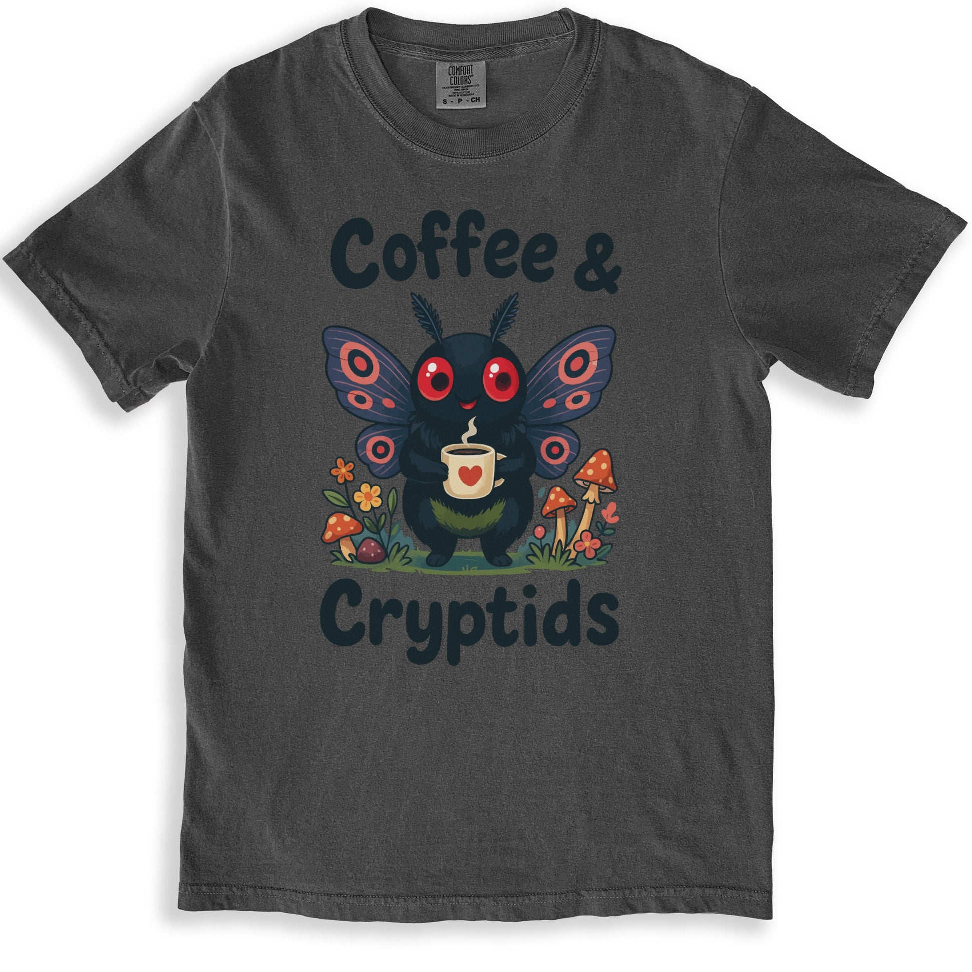 Coffee and Cryptids Graphic Tee product type